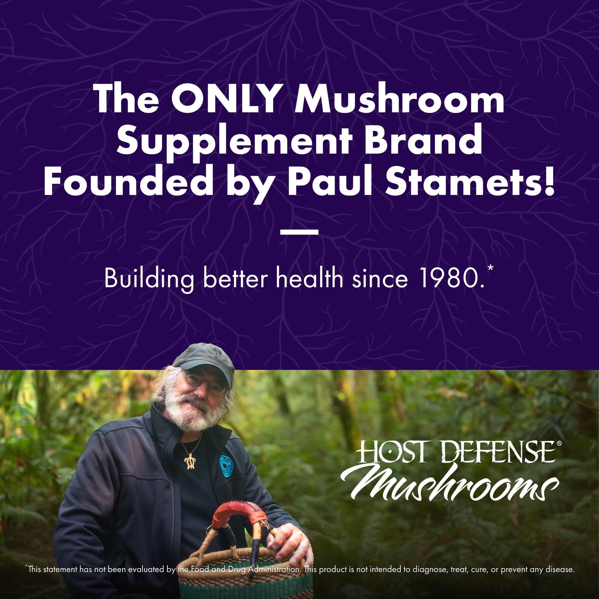 Host Defense MycoBotanicals Brain* Capsules - Brain Support Supplement with Lion's Mane, Reishi & Cordyceps Mushroom - Herbal Supplement for Memory & Focus Support - 60 Capsules - OzHealthStandard