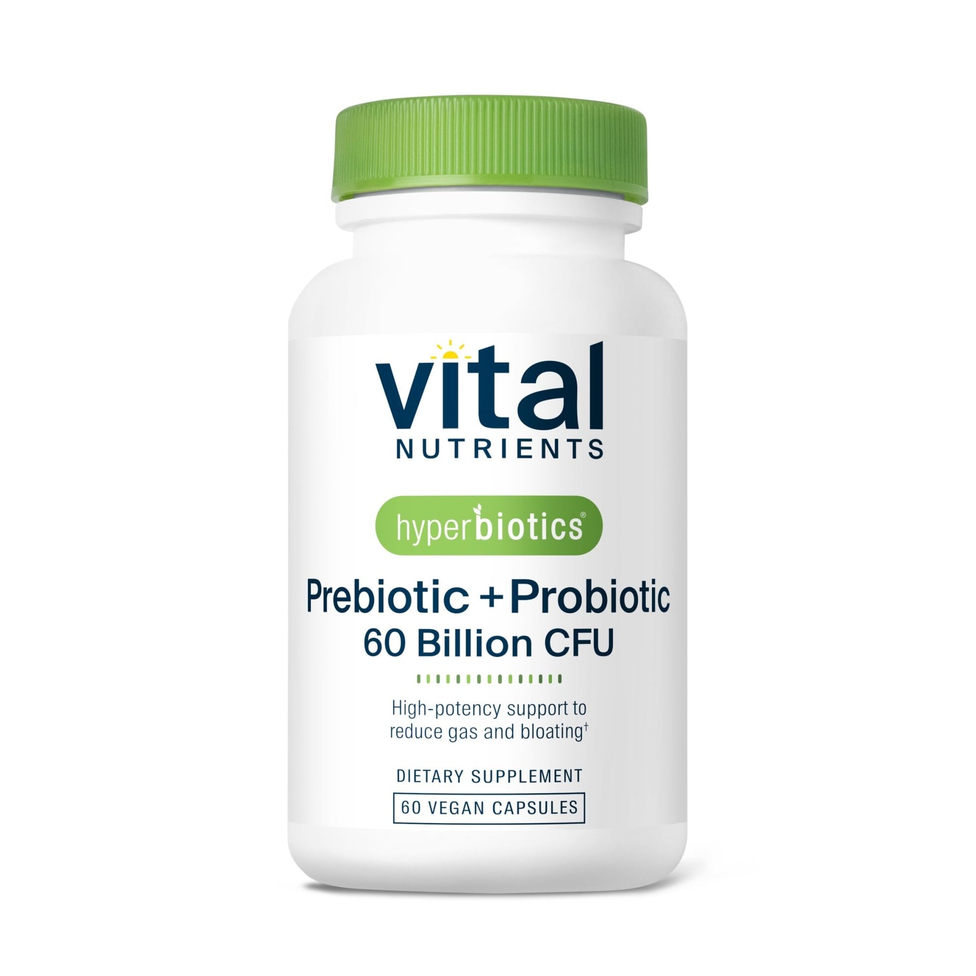 Hyperbiotics Vital Nutrients Prebiotic and Probiotic for Women and Men | 60 Billion CFU | Pre and Probiotics Supports Digestive Health, Constipation, - OzHealthStandard