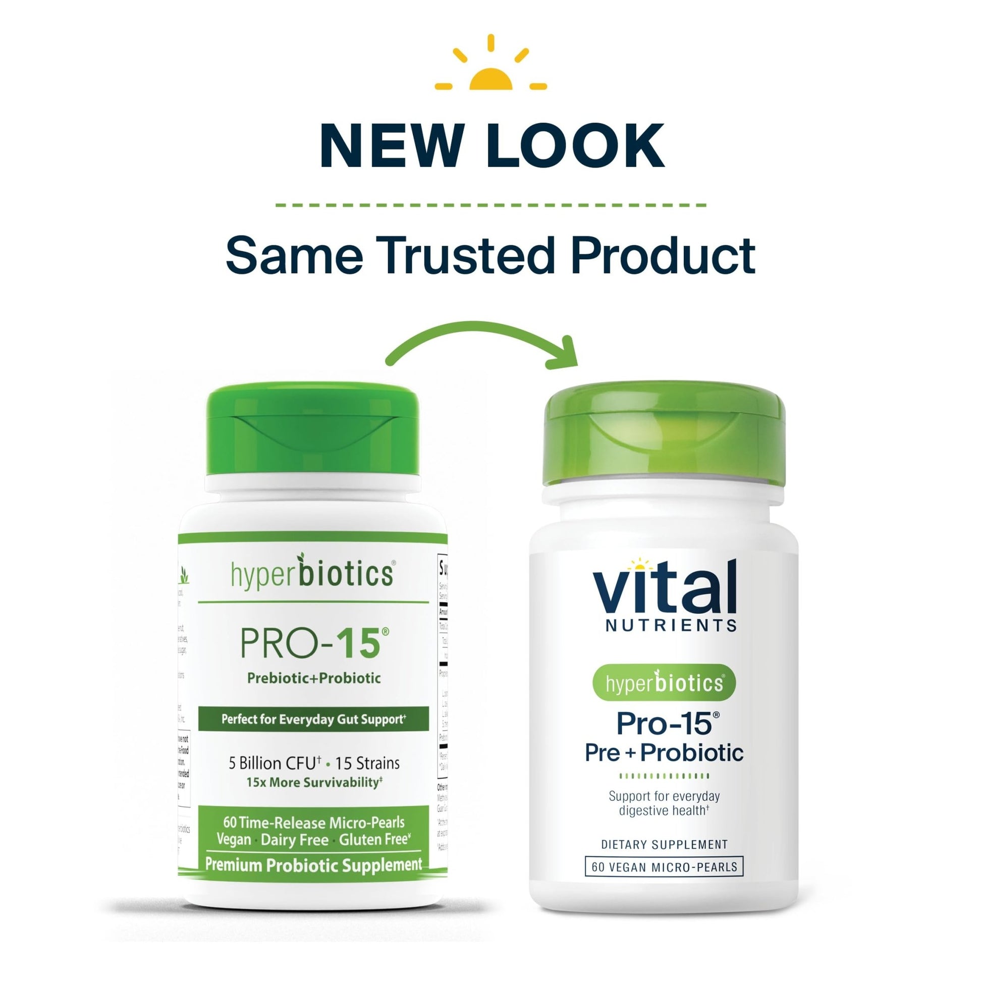 Hyperbiotics Vital Nutrients Pro-15 Prebiotics and Probiotics for Women and Men | 15 Science Backed Strains | Supports Occasional Constipation - OzHealthStandard