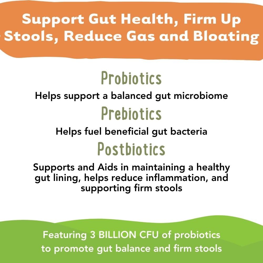 iHeartDogs Pupkin Probiotics, Prebiotics, Postbiotics, & Fiber for Dogs with Pumpkin, Gut Soothing Bone Broth & Mushrooms - OzHealthStandard