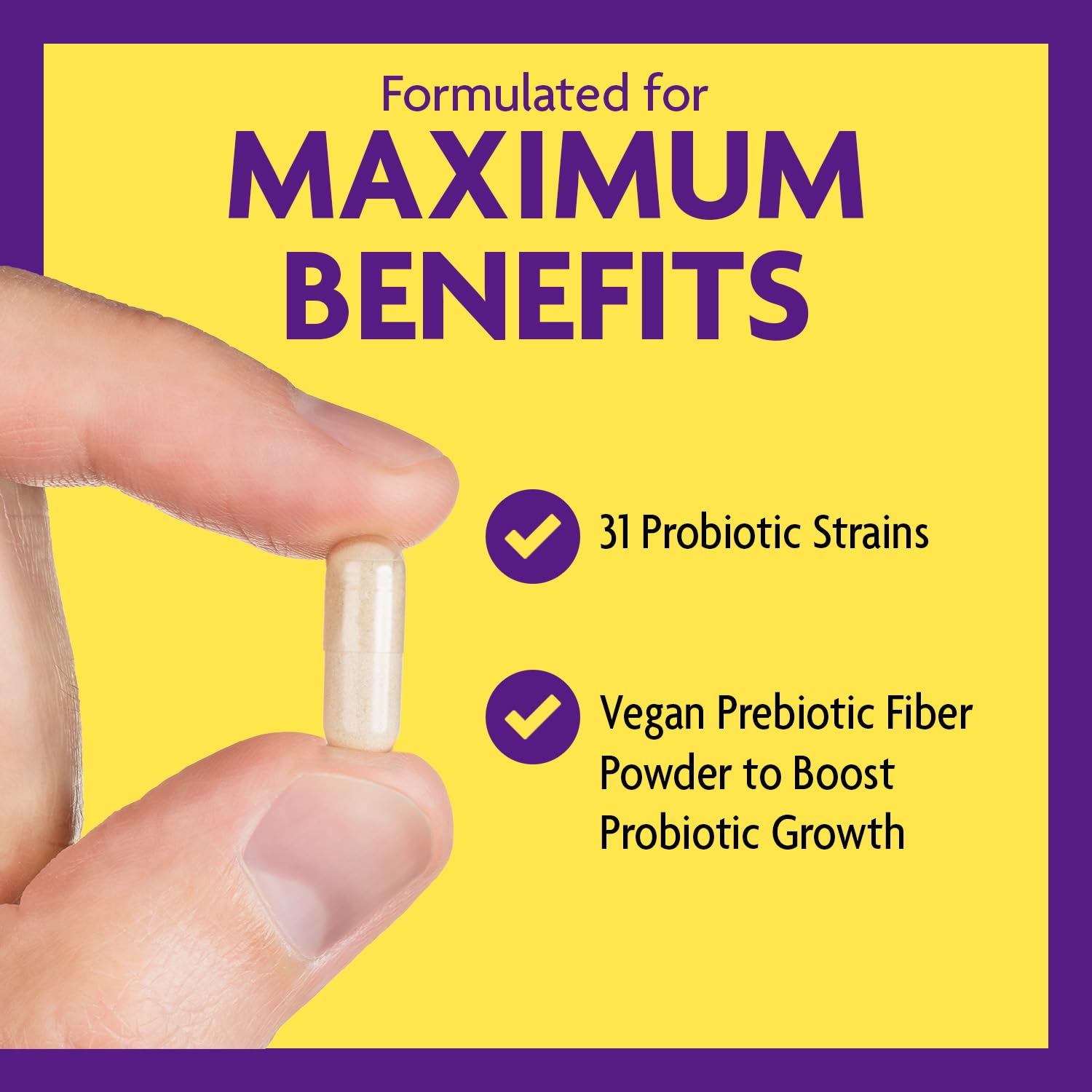 InnovixLabs Multi Strain Probiotics for Women & Men - Probiotic Supplement - 50 Billion CFU - Gut Health, Immune Support, Digestion, Lactobacillus Acidophilus, Prebiotics and Probiotics, 60 Capsules - OzHealthStandard