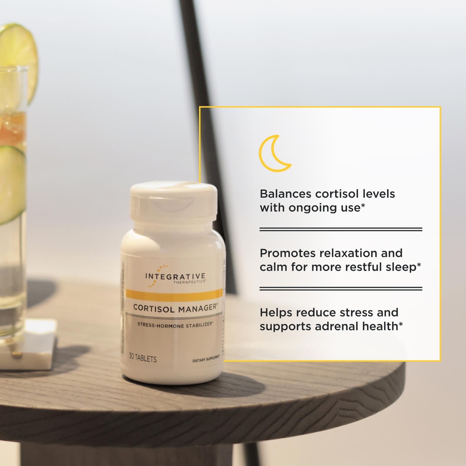 Integrative Therapeutics Cortisol Manager & L-Theanine - OzHealthStandard