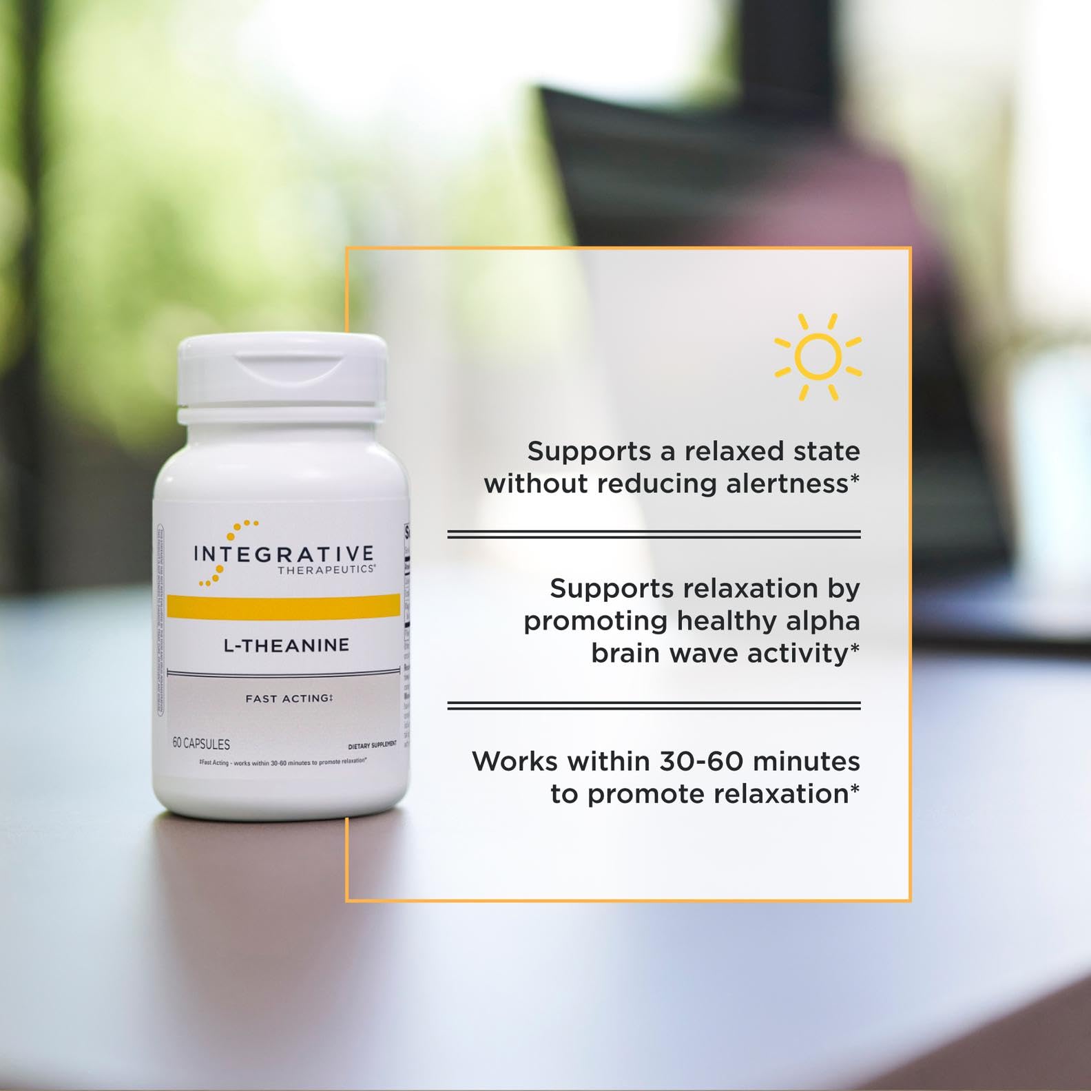 Integrative Therapeutics Cortisol Manager & L-Theanine - OzHealthStandard