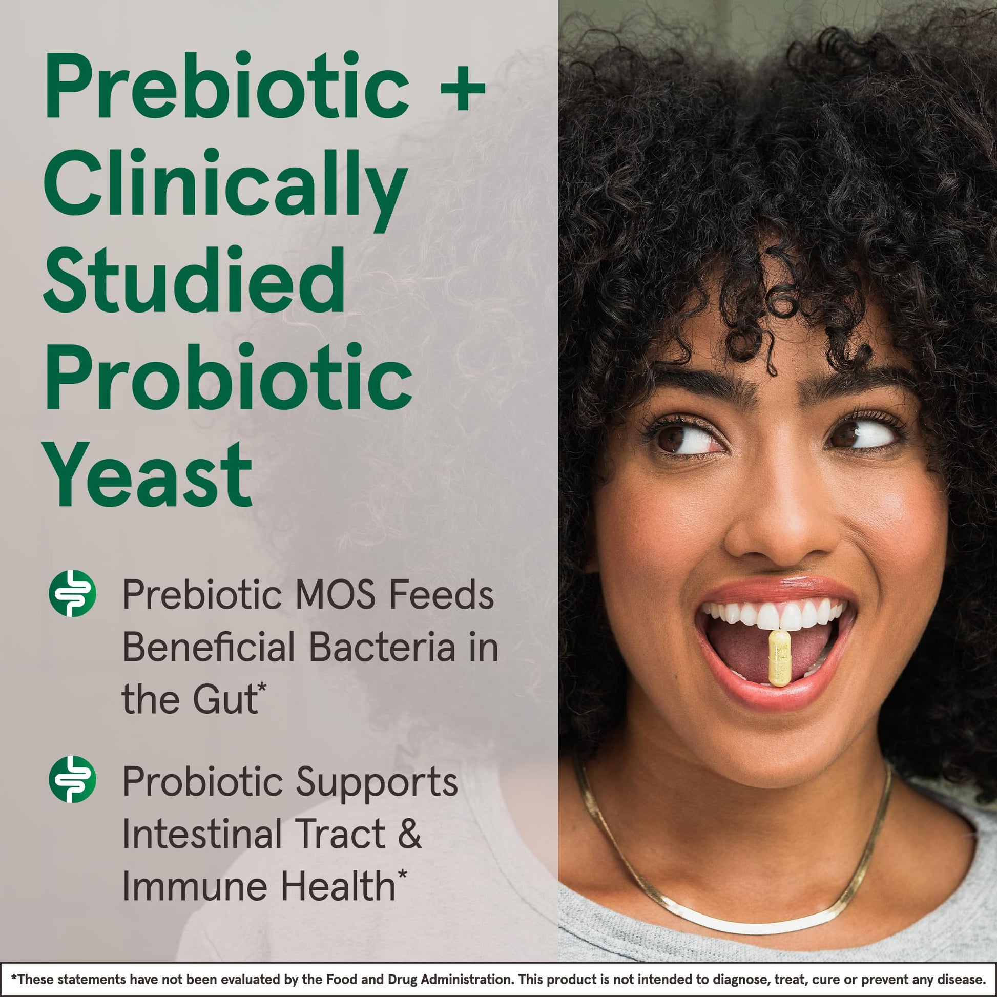 Jarrow Formulas Saccharomyces Boulardii + MOS Probiotics for Digestive Health and Intestinal Tract Support - 5 Billion CFU Per Serving - 90 Delayed Release Caps - OzHealthStandard