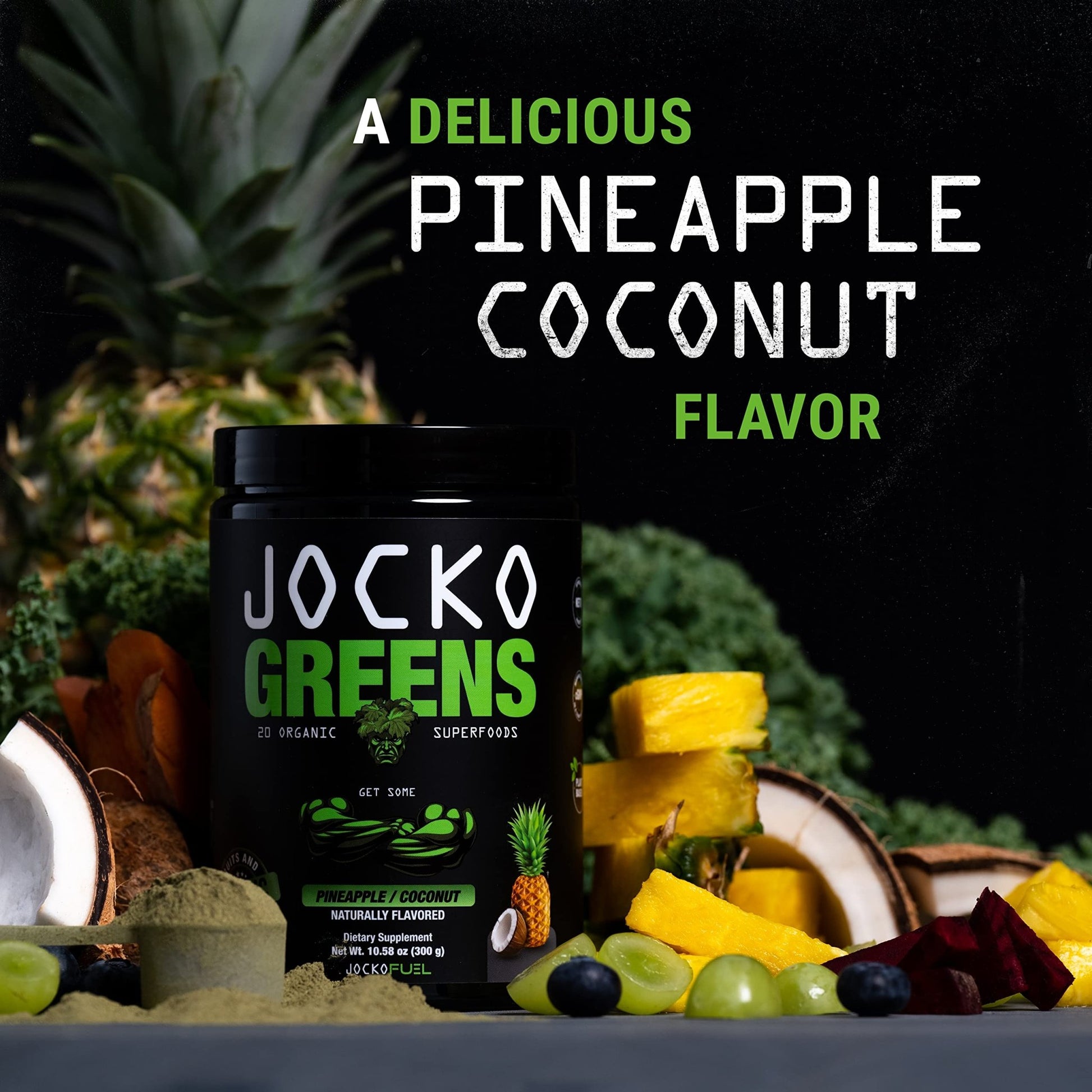Jocko Fuel Daily Greens Powder - Premium Organic Greens Superfood Powder for Gut Health, Digestion, Bloating, Immune Support with Spirulina, Chlorella, - OzHealthStandard