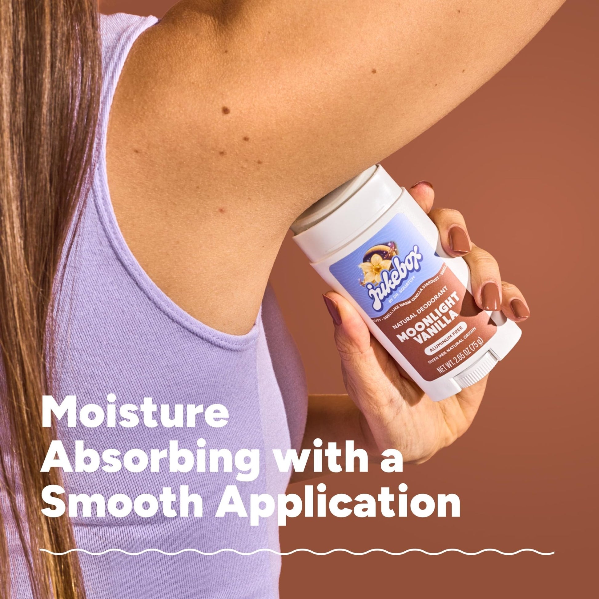 Jukebox Natural Women’s Deodorant – Aluminum Free, 72 Hour Odor Protection – Made with Arrowroot, Charcoal & Postbiotics – Sky Blue Malibu, 2.65 oz - OzHealthStandard