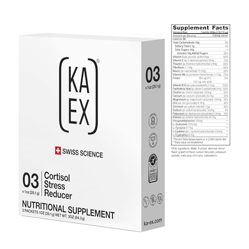 KA EX - Cortisol Stress Reducer for Athletes | Post-Workout Recovery Gamechanger | Clinically Tested and Trusted by Thousands of Pro Athletes | Swiss Science I Vegan (3 Pack) - OzHealthStandard