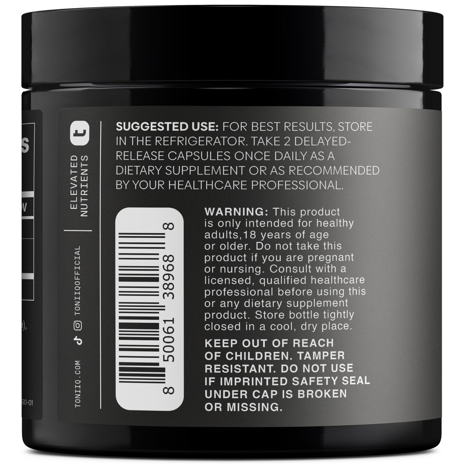 Lactobacillus Gasseri - Ultra High Strength 50 Billion CFU - Delayed Release Capsules - Made with Prebiotic Inulin Fiber - Supports Digestive Health & Gut Flora - Third-Party Lab Tested - 60 Capsules - OzHealthStandard