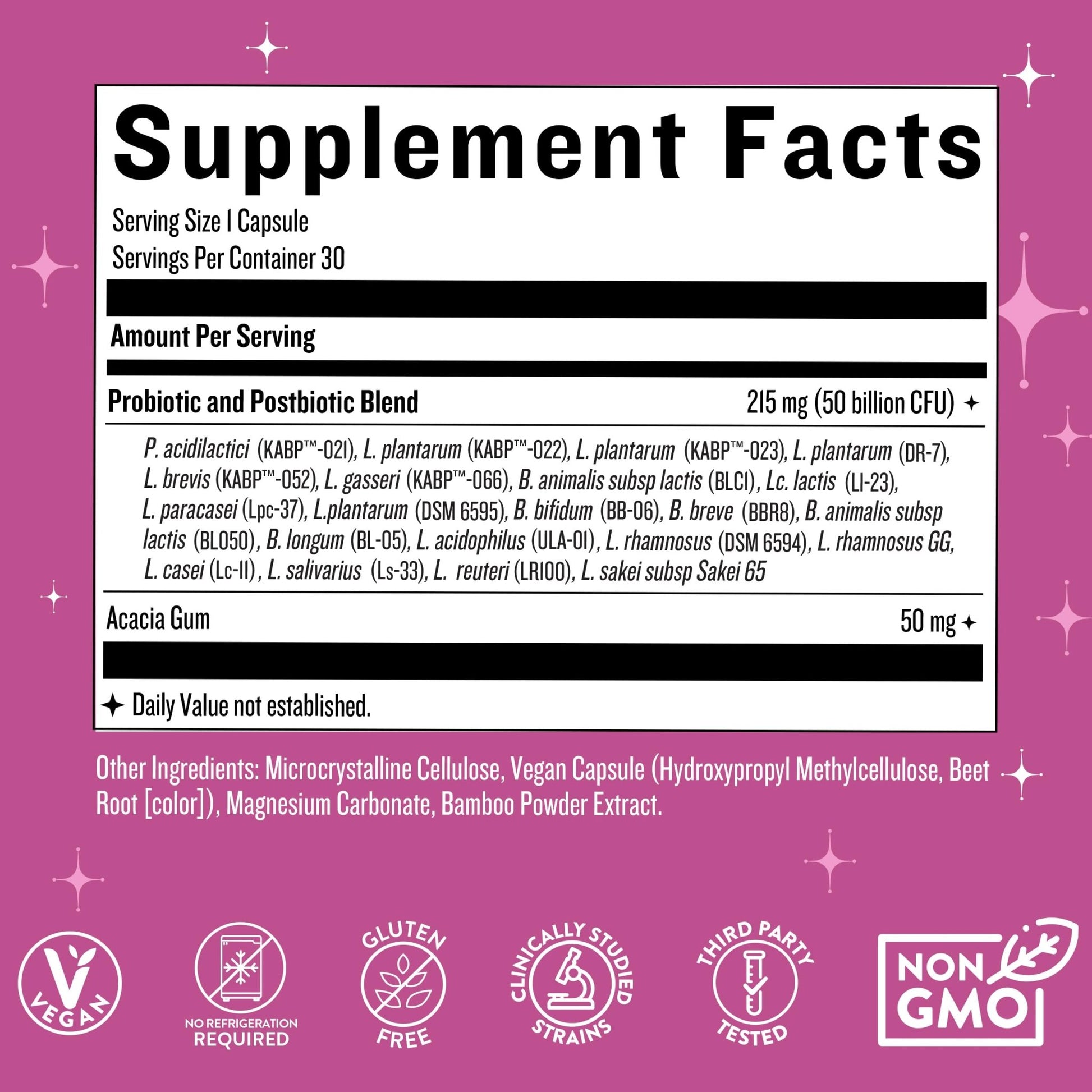 Legendairy Milk Hot Girl Ish™ - Daily Probiotics for Women with 50 Billion CFU - Women's Probiotic Supplement with 20 Probiotic Strains, Prebiotics & Postbiotic for Digestive, Gut & Immune Health - OzHealthStandard