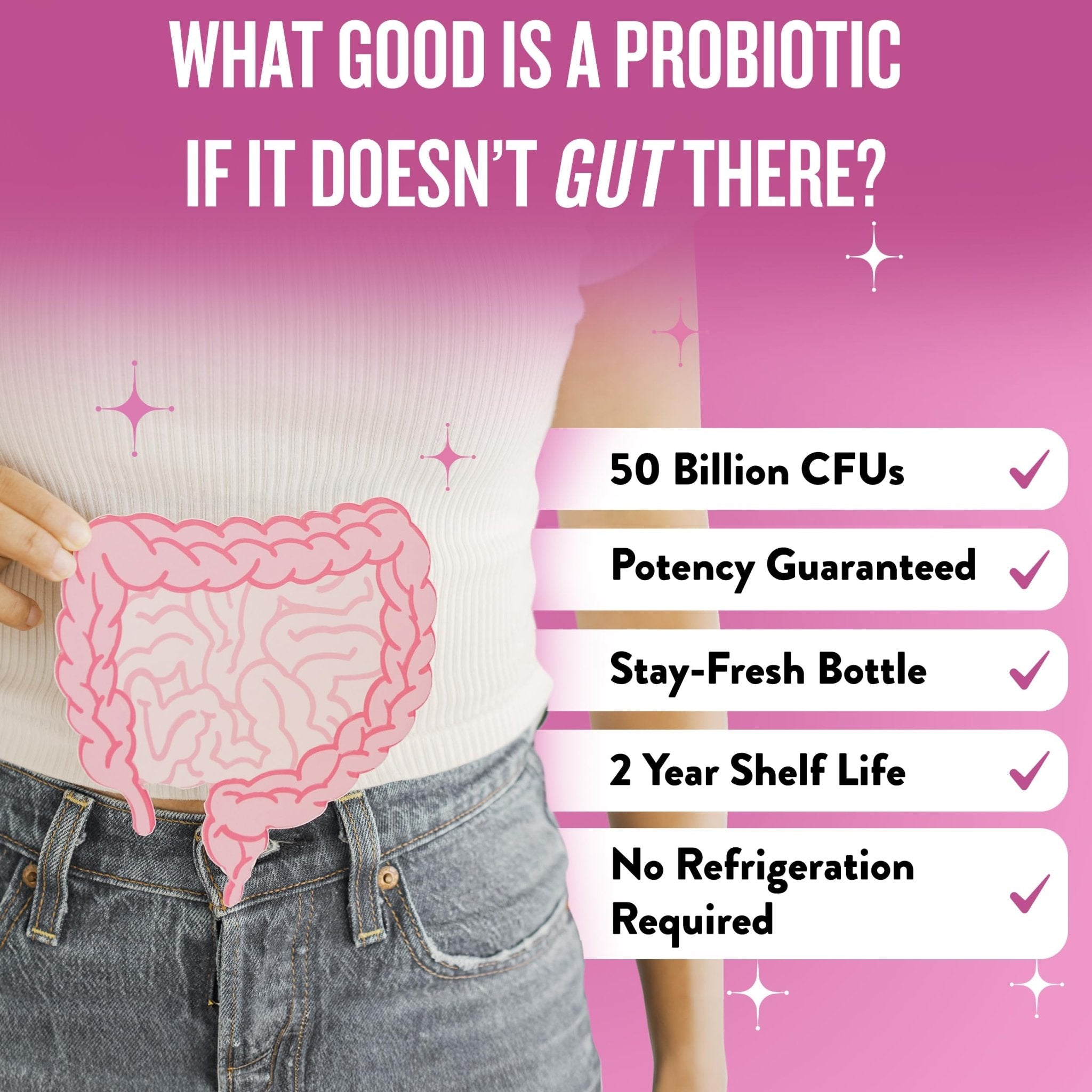 Legendairy Milk Hot Girl Ish™ - Daily Probiotics for Women with 50 Billion CFU - Women's Probiotic Supplement with 20 Probiotic Strains, Prebiotics & Postbiotic for Digestive, Gut & Immune Health - OzHealthStandard