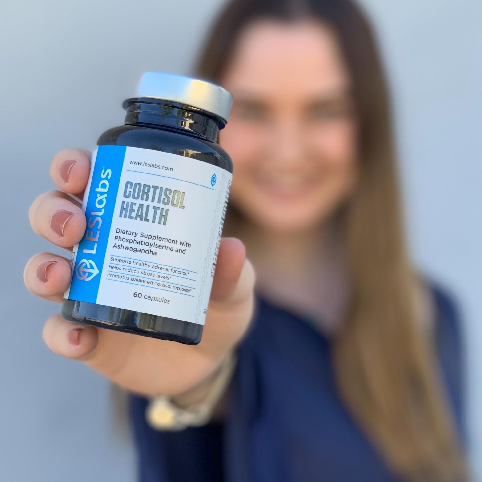 LES Labs Cortisol Health – Stress Relief, Balanced Cortisol Response, Relaxation & Deep Sleep – Phosphatidylserine, Magnesium, Magnolia Bark, Rhodiola Rosea & Ashwagandha – Non-GMO – 60 Capsules - OzHealthStandard