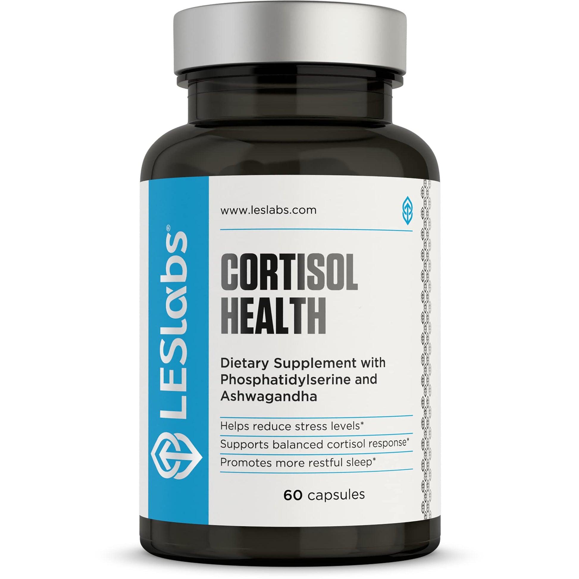 LES Labs Cortisol Health – Stress Relief, Balanced Cortisol Response, Relaxation & Deep Sleep – Phosphatidylserine, Magnesium, Magnolia Bark, Rhodiola Rosea & Ashwagandha – Non-GMO – 60 Capsules - OzHealthStandard