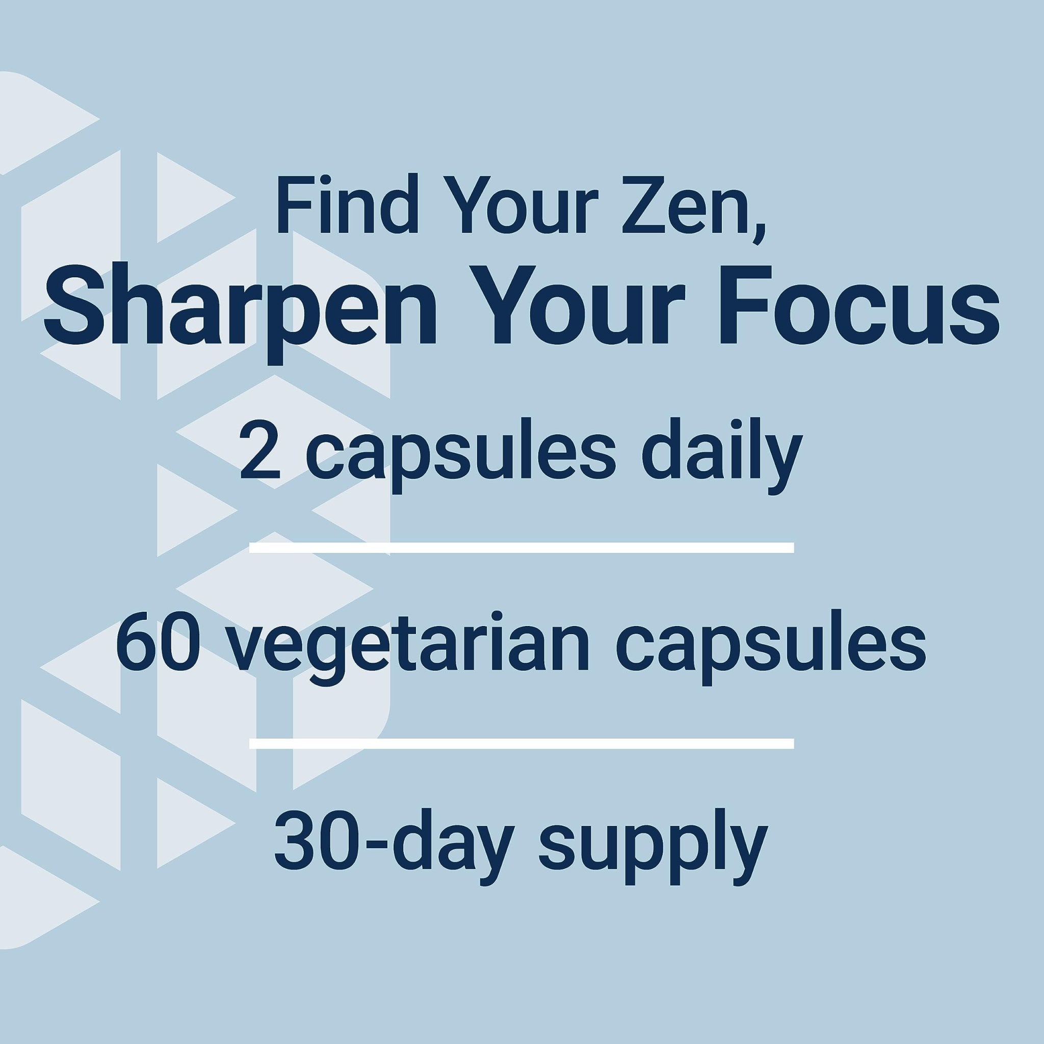 Life Extension Ashwagandha Plus Calm & Focus, ashwagandha Extract, Spearmint Extract, Focus, Attention, Relaxation, Advanced Formula, 60 Vegetarian Capsules - OzHealthStandard