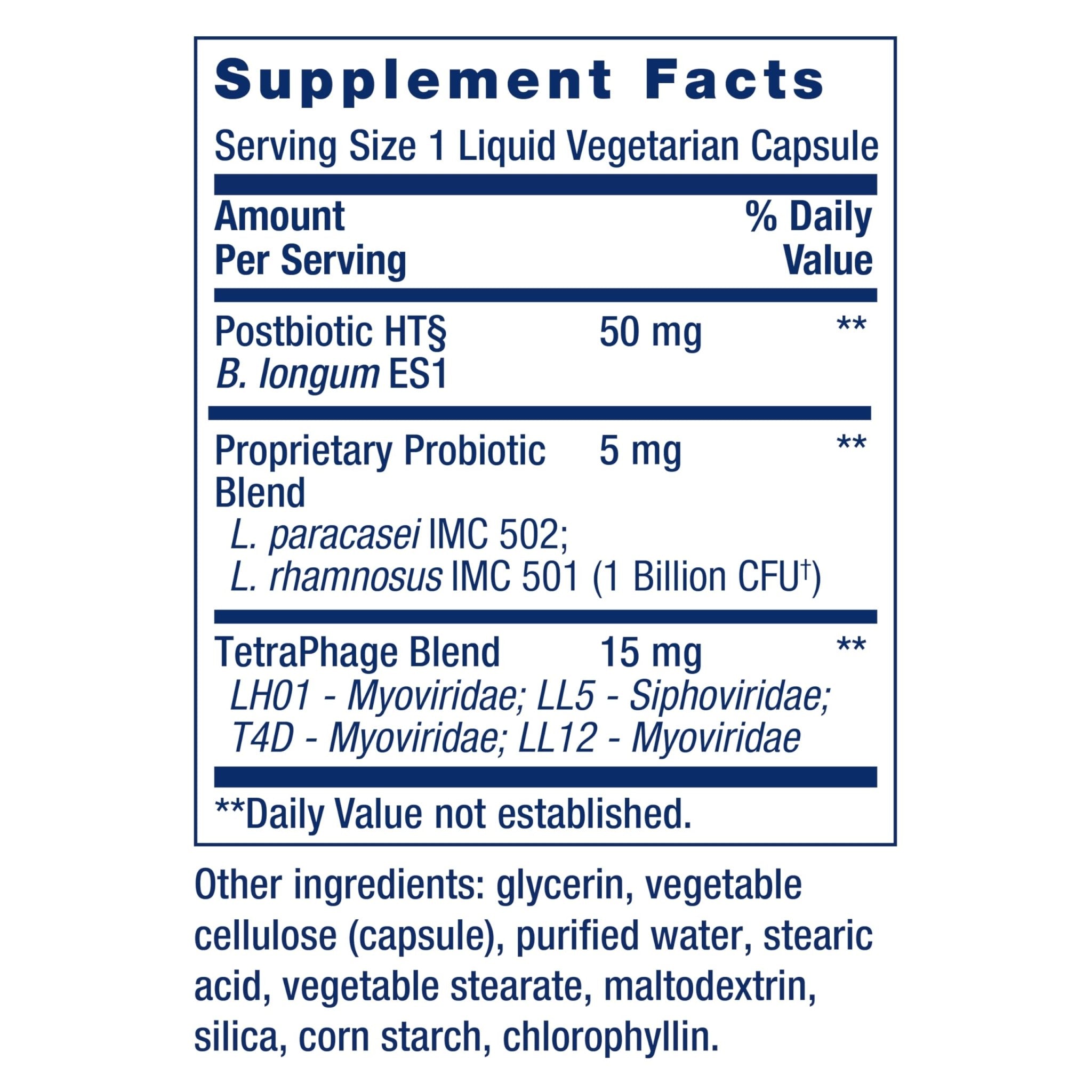 Life Extension FLORASSIST® Probiotic GI with Phage Technology, Digestive Health Supplement, microbiome Balance, Gut Health, Gluten Free, Vegetarian, 30 Capsules - OzHealthStandard