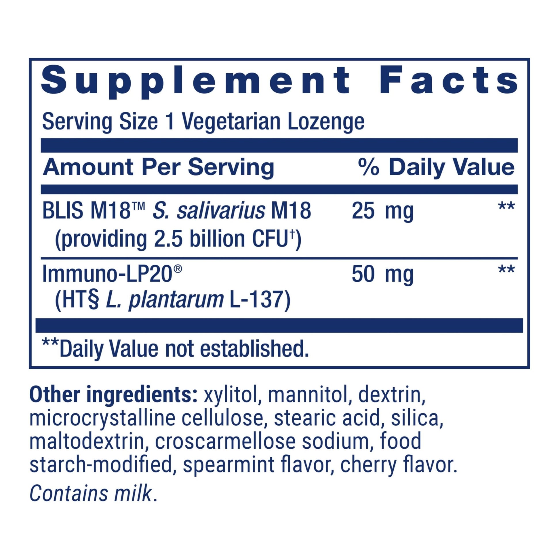 Life Extension FLORASSIST® Probiotic Oral Hygiene, Oral probiotic for Teeth and Gums, pH Levels, Dental Hygiene, Immune Support, BLIS M18™, Once Daily, Gluten Free, Vegetarian, 30 lozenges - OzHealthStandard