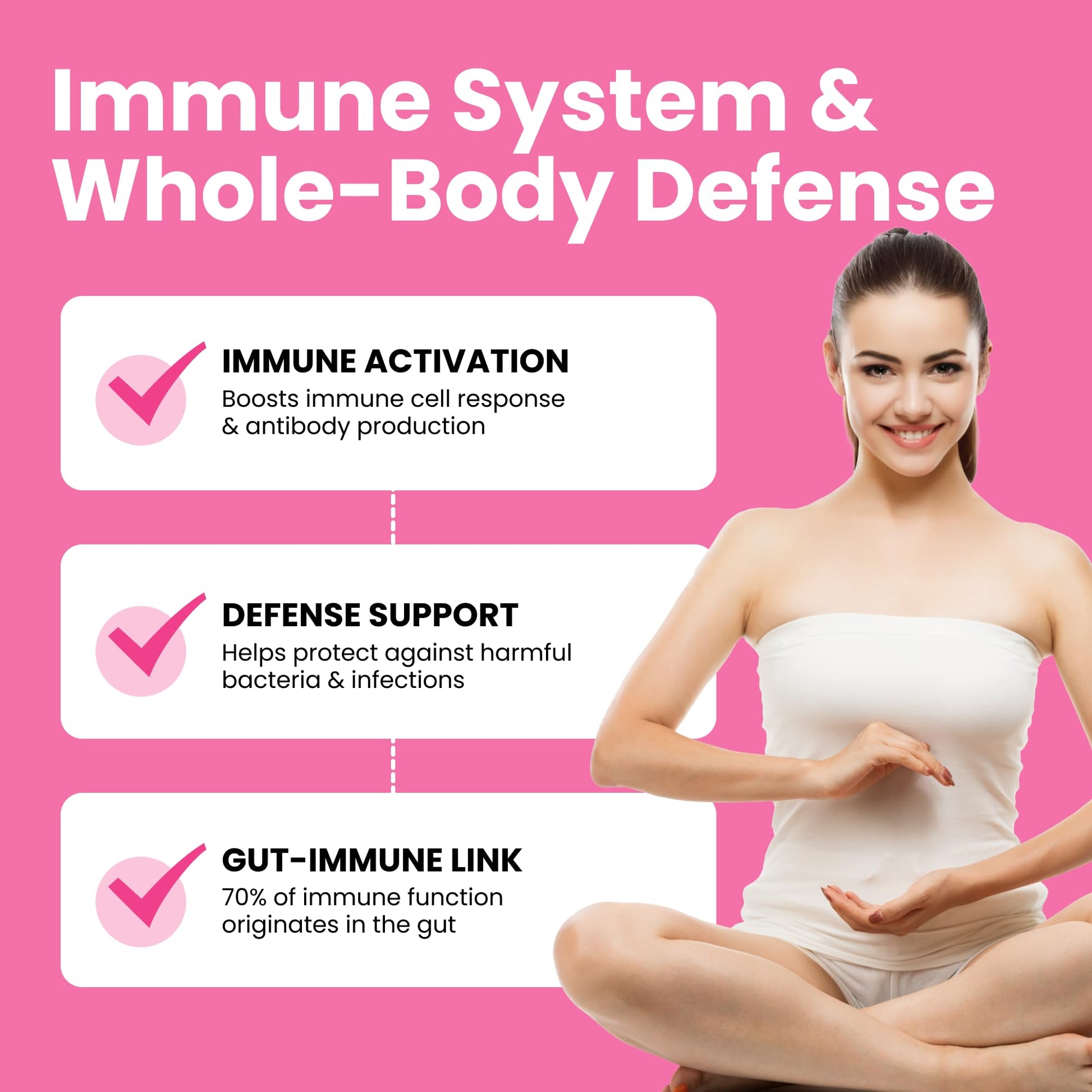 Luma Nutrition Probiotics for Women with Prebiotics - 50 Billion CFU - Formulated for Digestive, Immune & Feminine Support - 60 Capsules - OzHealthStandard