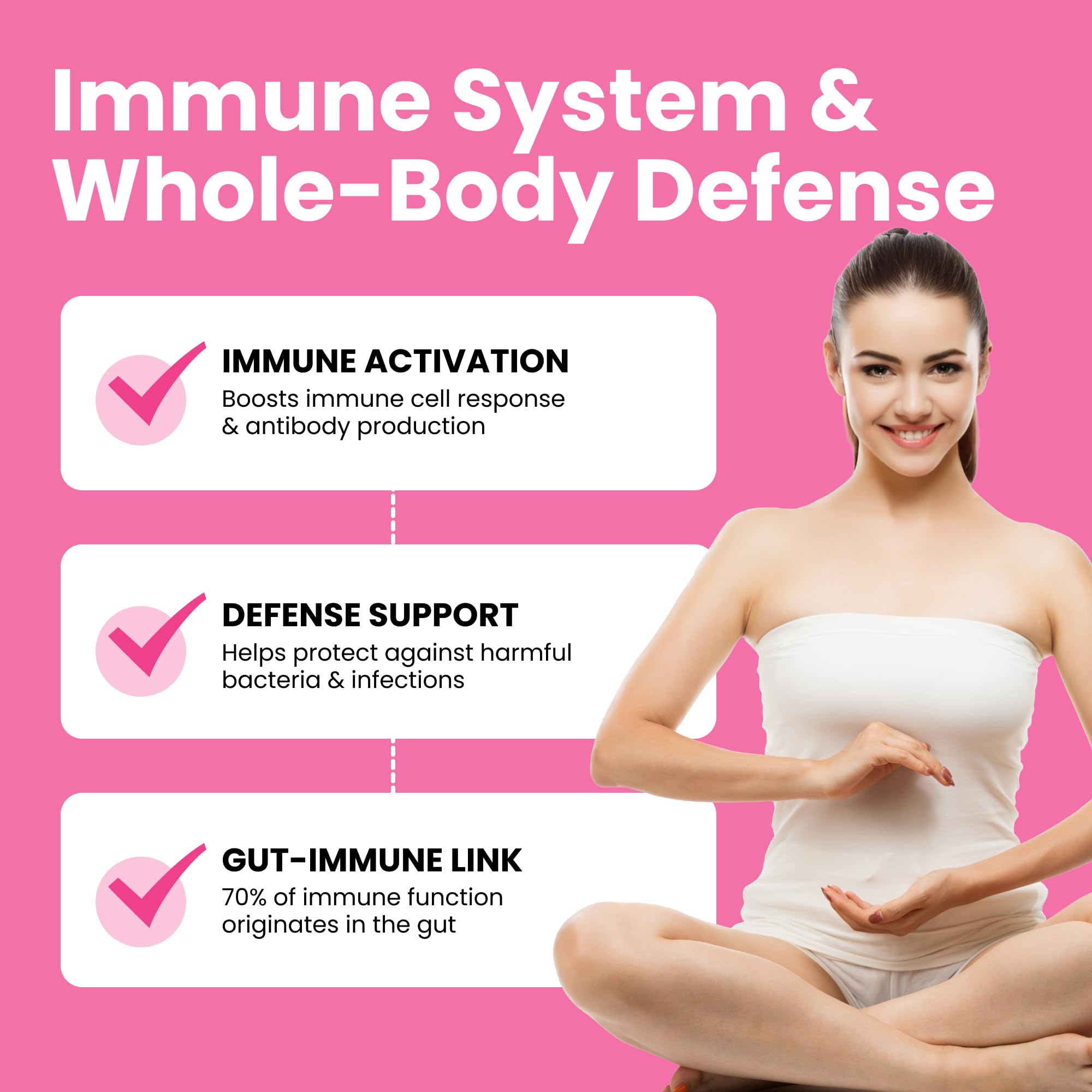 Luma Nutrition Probiotics for Women with Prebiotics - 50 Billion CFU - Formulated for Digestive, Immune & Feminine Support - 60 Capsules - OzHealthStandard