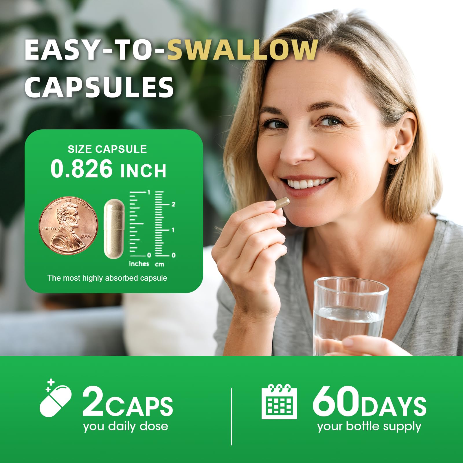 MABEFY Cortisol Supplements for Women/Men - 10 in 1 Cortisol Manager Reducer Lower Detox Balance with Magnesium, Ashwagandha, L-Theanine for Stress, Sleep, Calm, Mood Support - 60 Capsules for 30 Days - OzHealthStandard