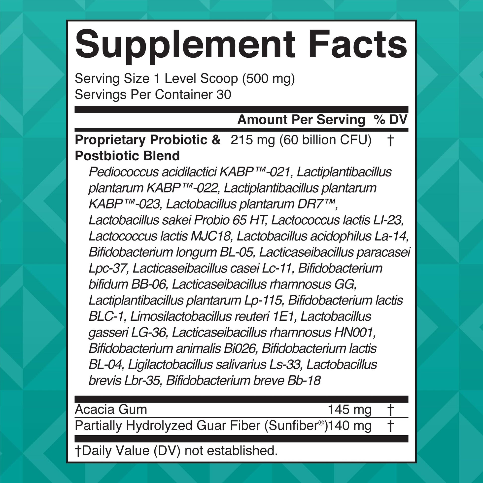 MARYRUTH'S 3-in-1 Gas & Bloat Probiotic Powder | Probiotics for Normal Digestive Function | Probiotics for Women & Men | Prebiotics & Postbiotics | 60 Billion CFU | 23 Unique Strains | 0.5 oz - OzHealthStandard