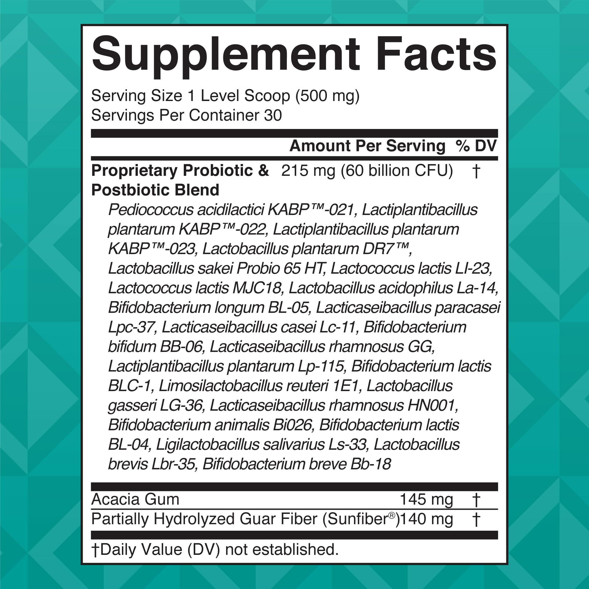 MARYRUTH'S 3-in-1 Gas & Bloat Probiotic Powder | Probiotics for Normal Digestive Function | Probiotics for Women & Men | Prebiotics & Postbiotics | 60 Billion CFU | 23 Unique Strains | 0.5 oz - OzHealthStandard