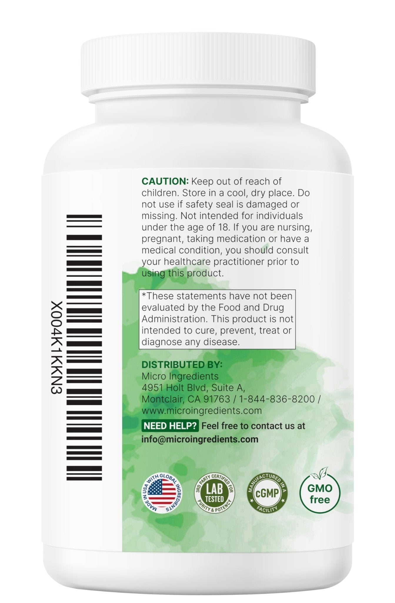Micro Ingredients Probiotics 200 Billion CFU, 120 Veggie Capsules | Mega Probiotics for Men & Women | 40 Strains with Prebiotics, Postbiotics & Digestive Enzymes | Gut, Immune & Digestive Health - OzHealthStandard