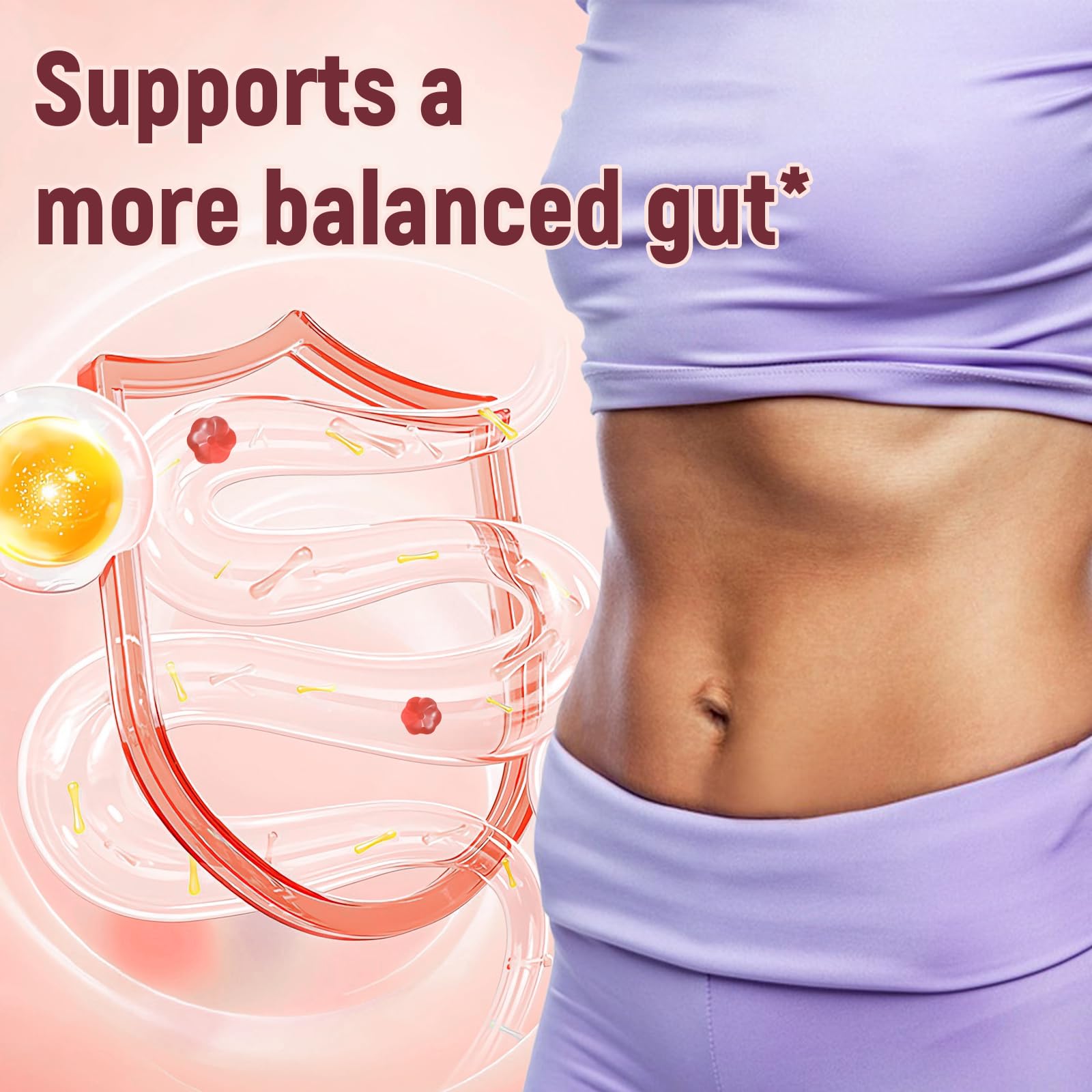 Migcopat Fiber Gummies with Probiotics,10G Fiber per Serving No Sugar Added Apple Flavor, with 10 Billion CFU Probiotics Blend, Apple Cider Vinegar, - OzHealthStandard
