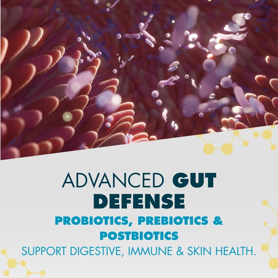 myPEAK PeakBiotic: The Ultimate Vegan Synbiotic with 50 Billion CFU Probiotics Prebiotics Postbiotics Modbiotics and Gut Lining to Enhance Digestion, Skin, and Mood with 2-Month Supply, 60 Capsules - OzHealthStandard