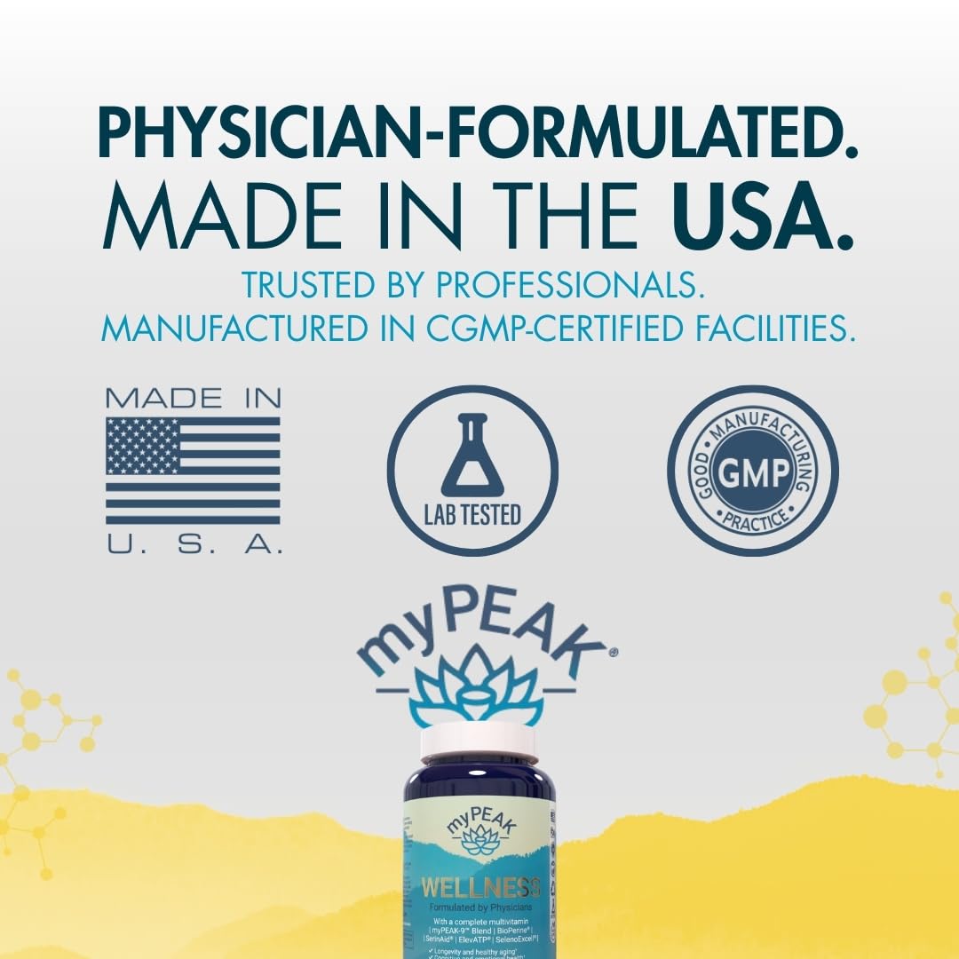 myPEAK PeakBiotic: The Ultimate Vegan Synbiotic with 50 Billion CFU Probiotics Prebiotics Postbiotics Modbiotics and Gut Lining to Enhance Digestion, Skin, and Mood with 2-Month Supply, 60 Capsules - OzHealthStandard