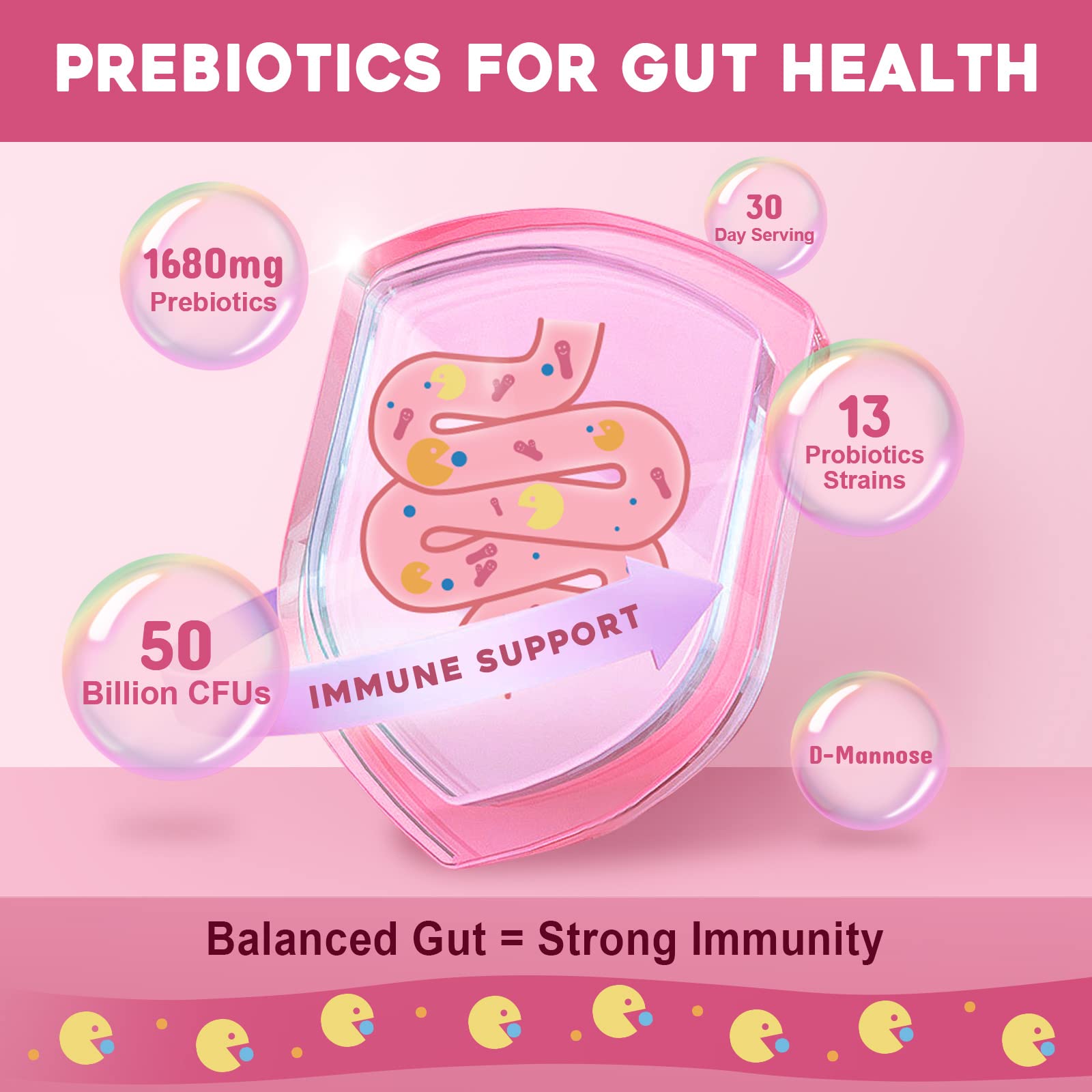 NATURE TARGET Probiotics for Women Probiotic Powder - 50 Billion CFUs, 13 Strains Supports for Digestive Vaginal Health, Bloating Relief, 30 Stick Packs - OzHealthStandard