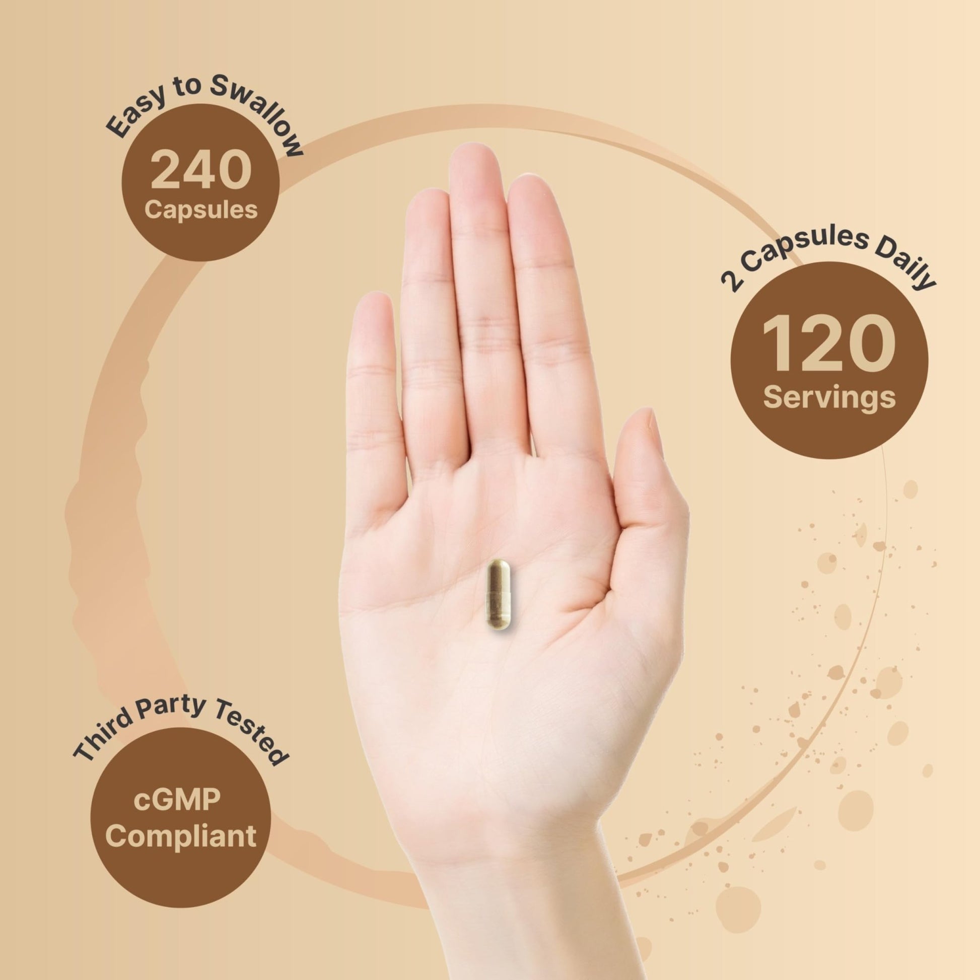 NatureBell Ashwagandha Root with Black Pepper Extract - 240 Capsules - High Strength Adaptogen for Calmness, Relaxation & Immune Support* - OzHealthStandard