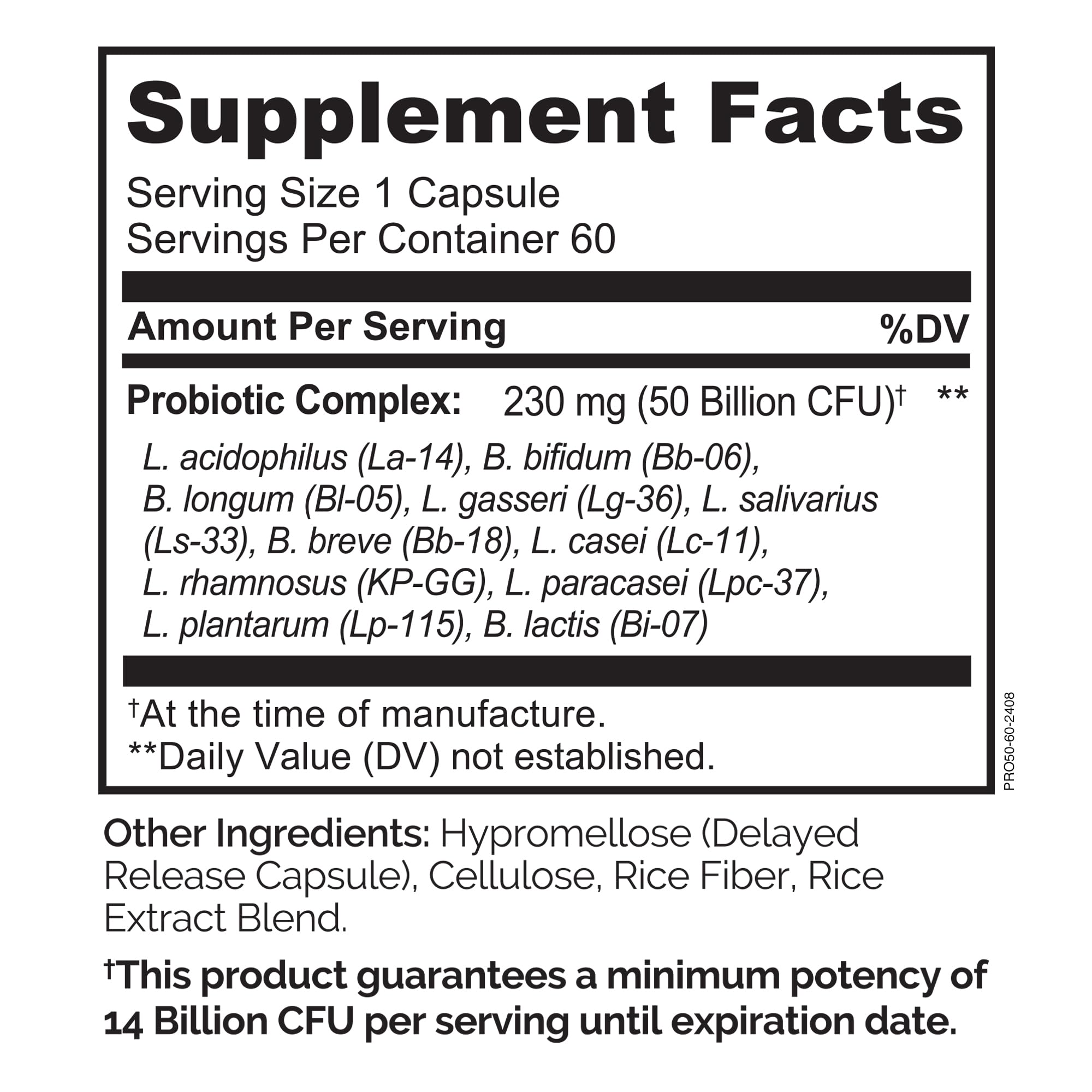 NATURELO Probiotics for Digestive Health, 50 Billion CFU, 60 Vegetarian Capsules, 11 Strains, Daily Use Supplement, Delayed Release, No-Fridge, Boosts Immune System, Probiotics for Women & Men - OzHealthStandard