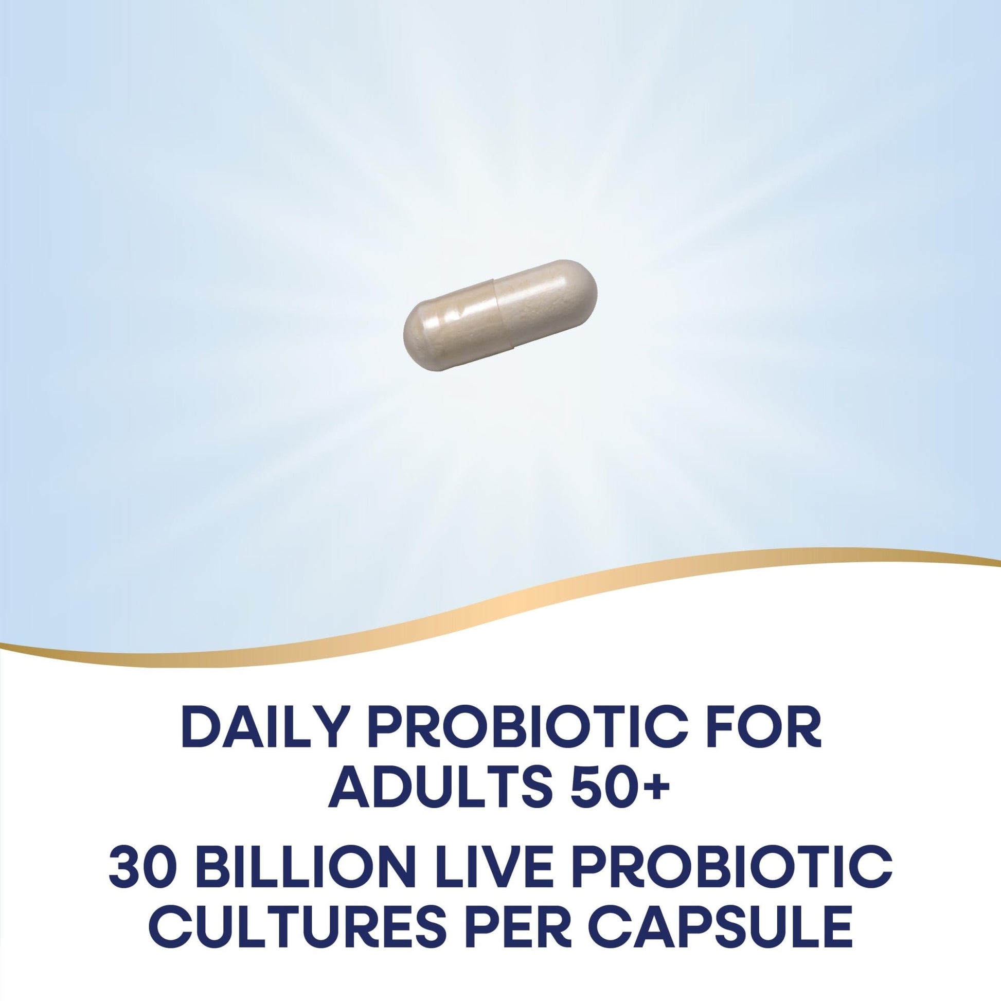 Nature's Way Fortify 50+ Daily Probiotic for Men & Women, 30 Billion Live Cultures, Colon, Digestive, and Immune Health Support* Supplement, 30 Capsules - OzHealthStandard
