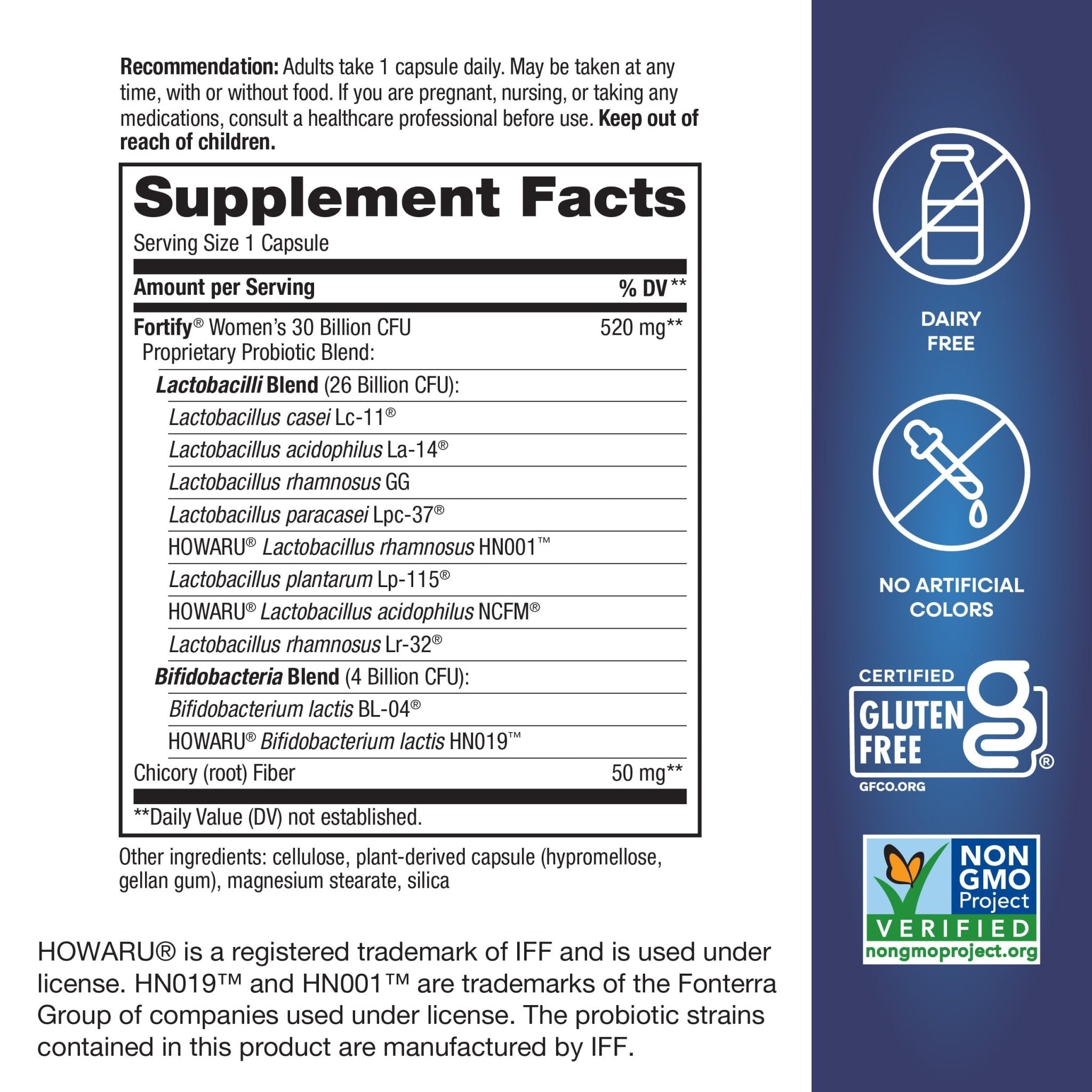 Nature’s Way Fortify Women’s Probiotic, 30 Billion Live Cultures, 11 Strains, Prebiotic, 30 Capsules - OzHealthStandard