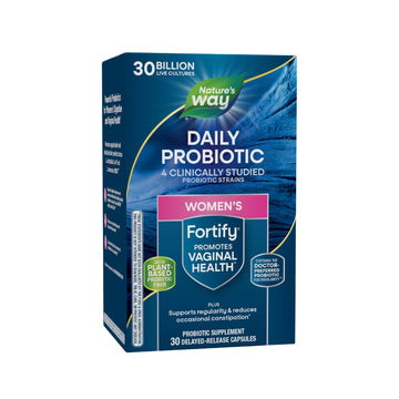 Nature’s Way Fortify Women’s Probiotic, 30 Billion Live Cultures, 11 Strains, Prebiotic, 30 Capsules - OzHealthStandard