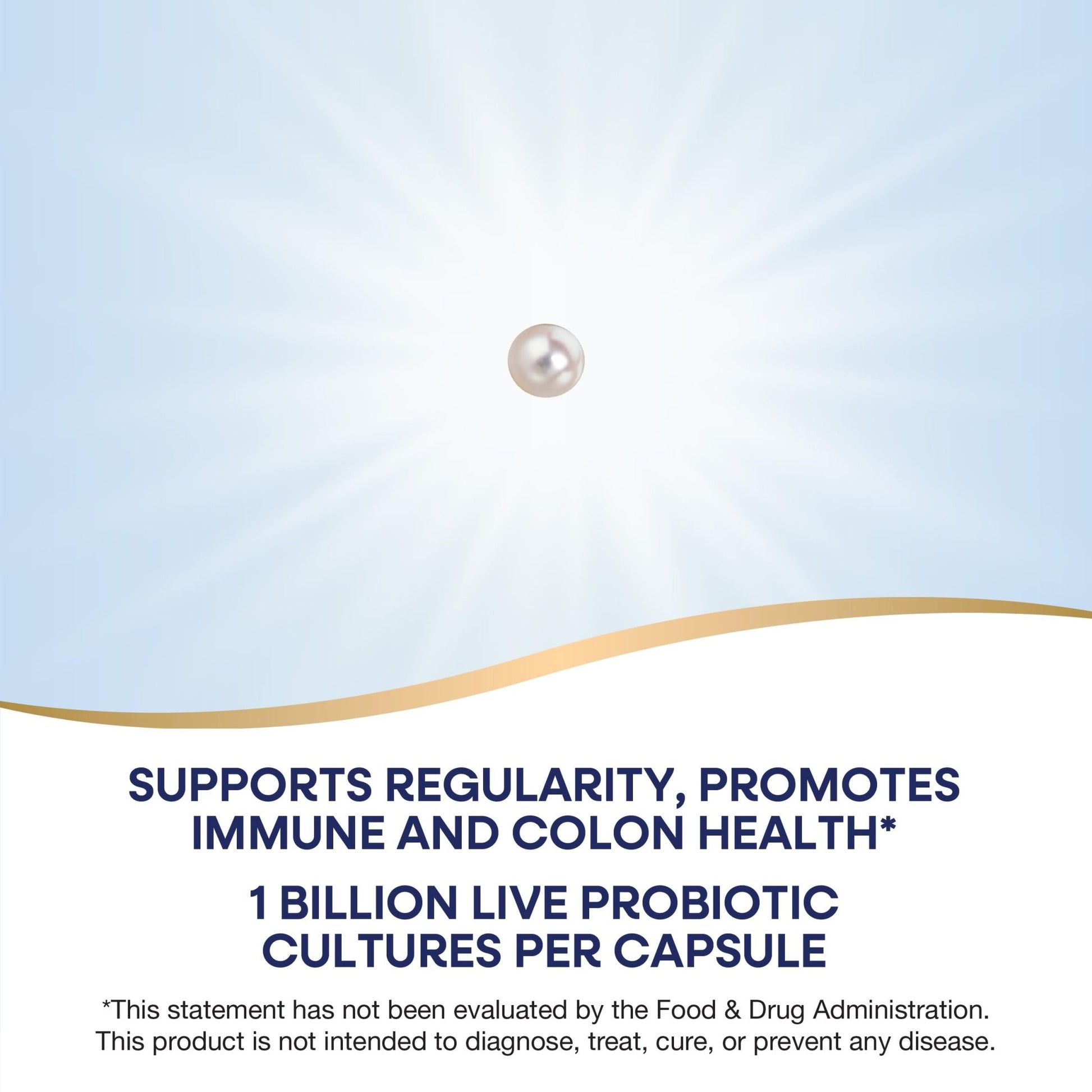 Nature's Way Pearls Adult 50+ Probiotic, Probiotics for Digestive Health* Supports Regularity, Immune & Colon Health*, 1 Billion Cultures, No Refrigeration Needed, 30 Softgels - OzHealthStandard