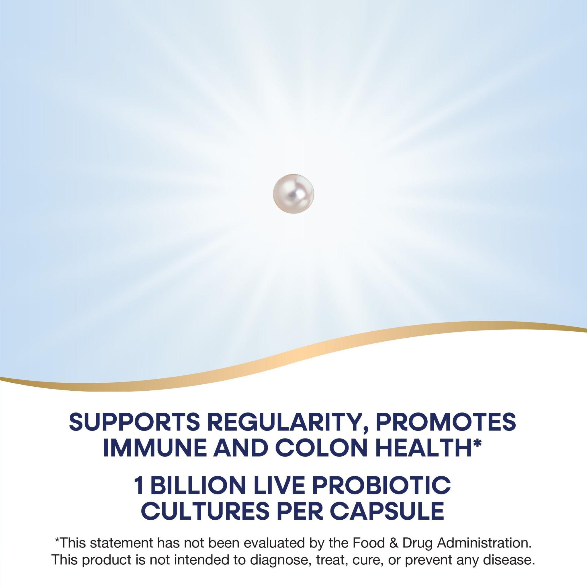 Nature's Way Pearls Adult 50+ Probiotic, Probiotics for Digestive Health* Supports Regularity, Immune & Colon Health*, 1 Billion Cultures, No Refrigeration Needed, 30 Softgels - OzHealthStandard