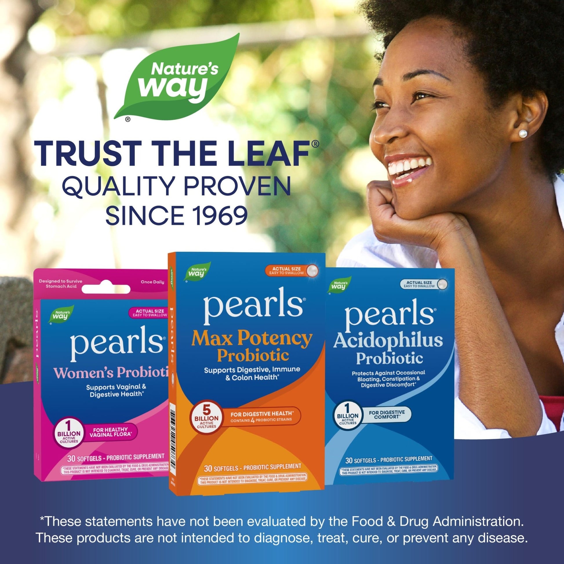 Nature's Way Pearls Max Potency Probiotic for Men and Women, Supports Digestive, Immune, Colon Health*, 5 Billion Live Cultures, No Refrigeration Required, 30 Softgels - OzHealthStandard