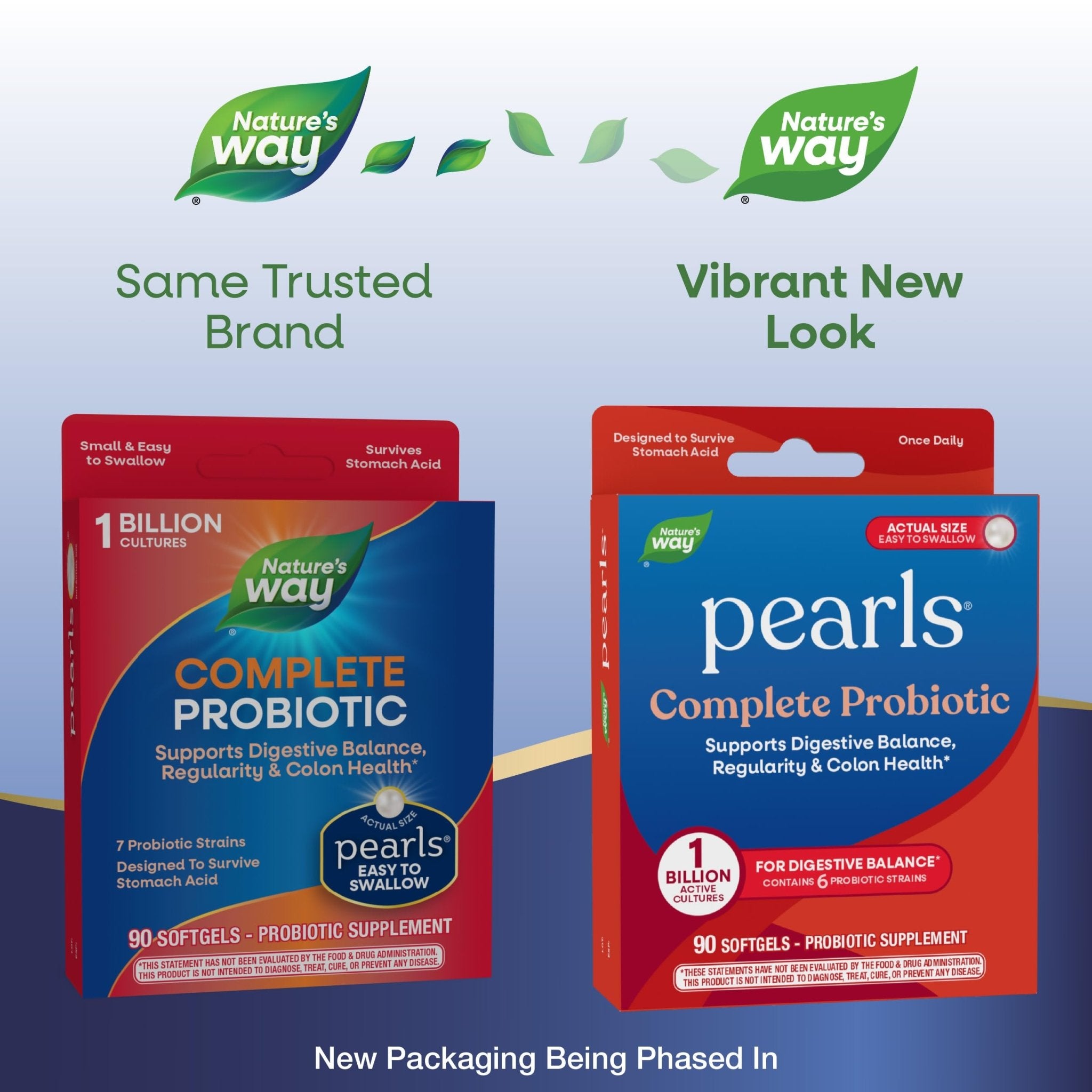 Nature's Way Probiotic Pearls Complete, 1 Billion Live Cultures, 90 Softgels - OzHealthStandard