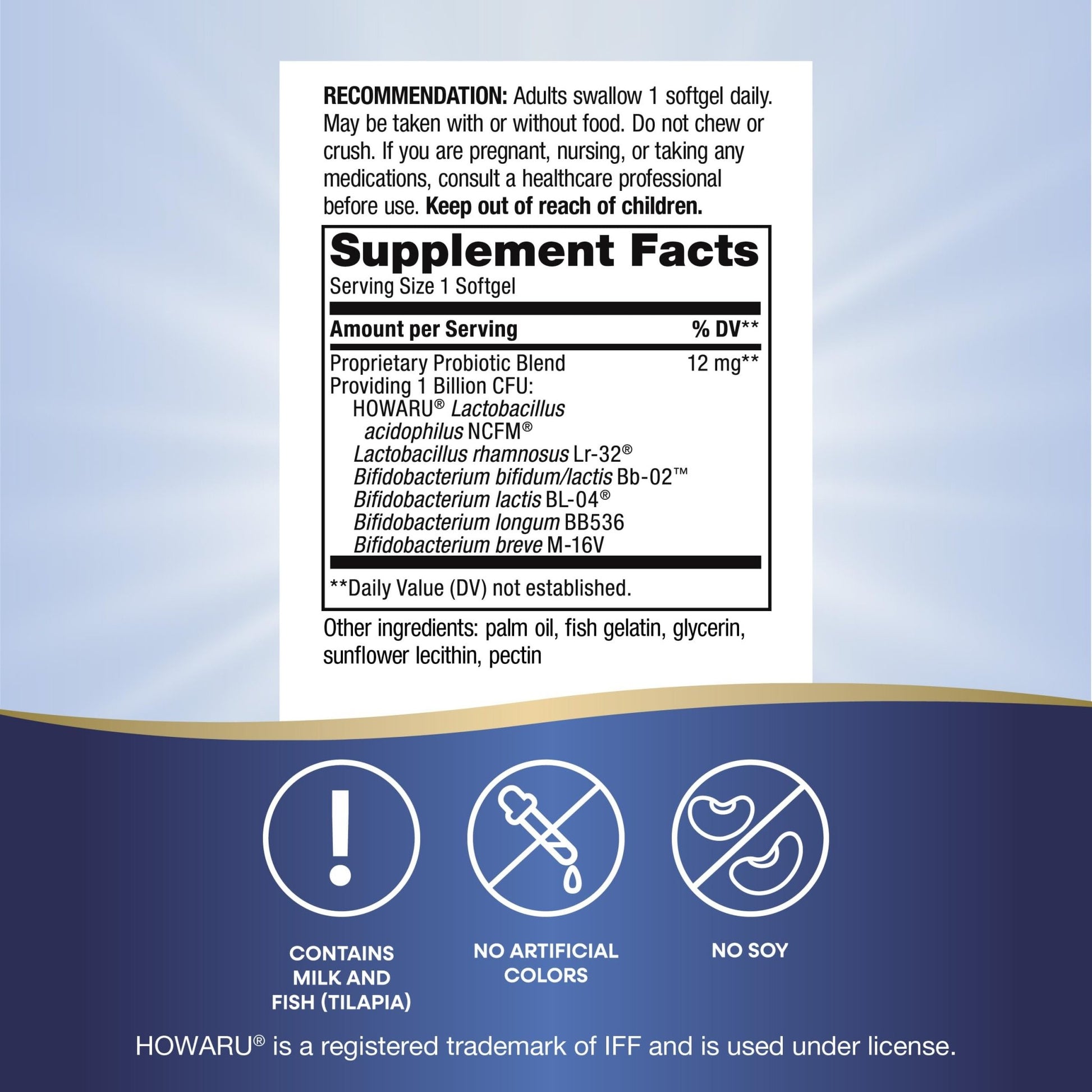 Nature's Way Probiotic Pearls Complete, 1 Billion Live Cultures, 90 Softgels - OzHealthStandard