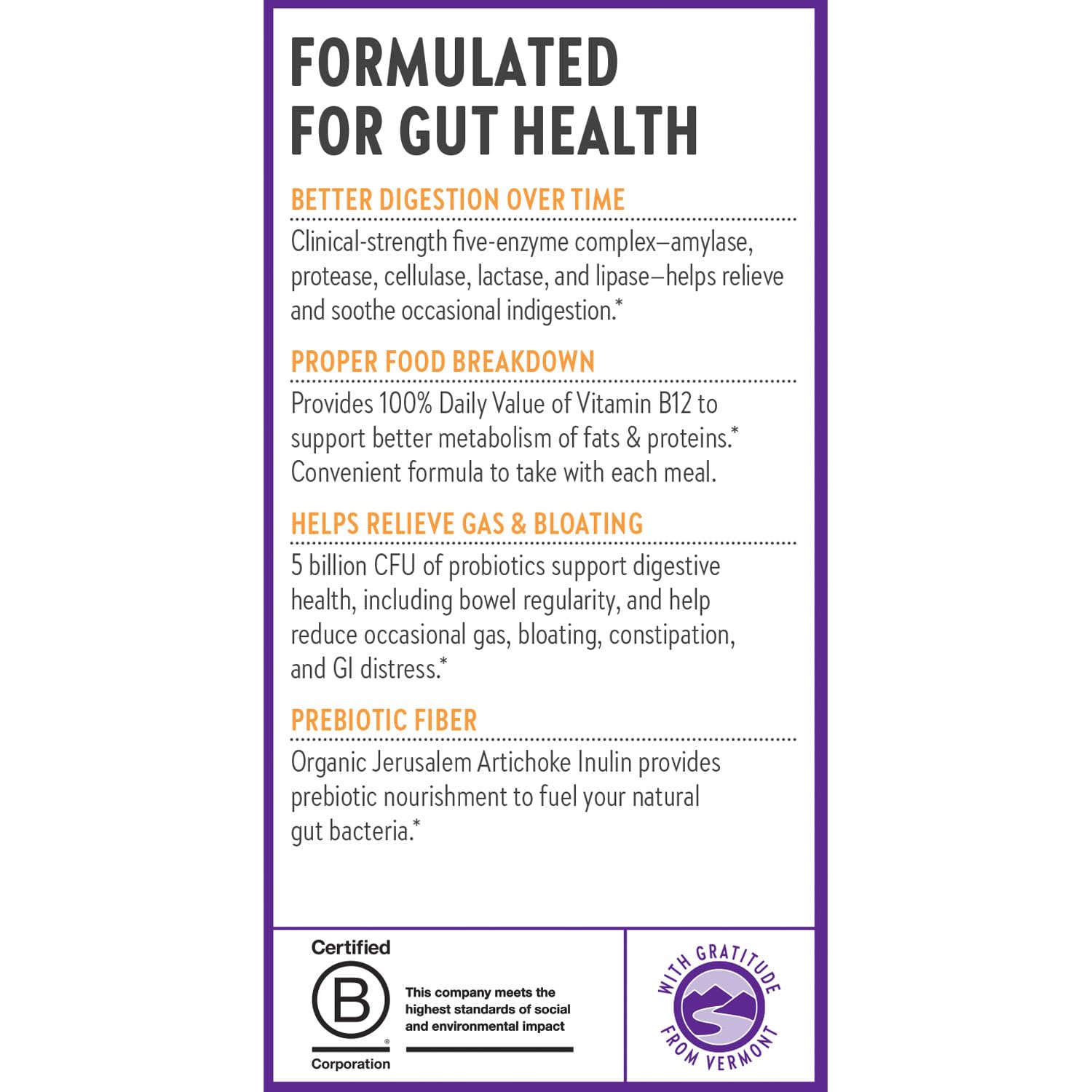 New Chapter All-Flora Enzyme Complex with Probiotics Relieves Bloating & Gas - Clinical-Strength Digestive Enzymes + Ultra-Concentrated Probiotics + Fermented Vitamin B12, 90 Vegan Capsules - OzHealthStandard