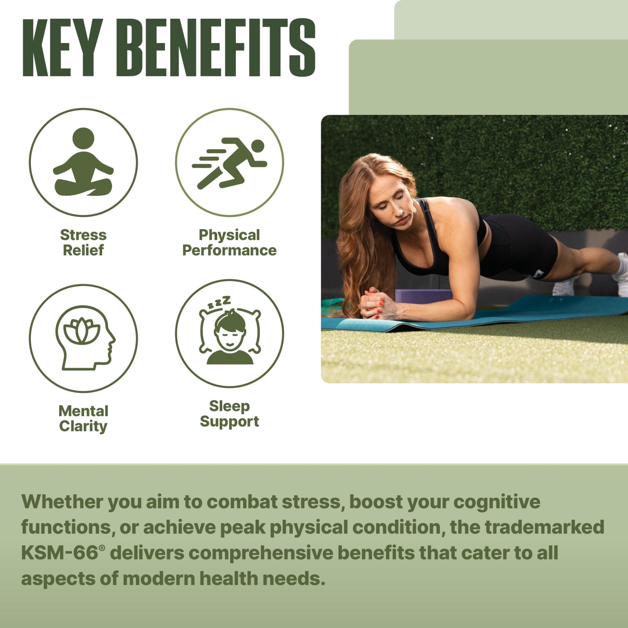 NutraBio Ashwagandha KSM-66 | Ashwagandha Herbal Supplement for Stress, Mood, & Performance | 600 MG of Clinically Studied KSM66 60 Capsules - OzHealthStandard