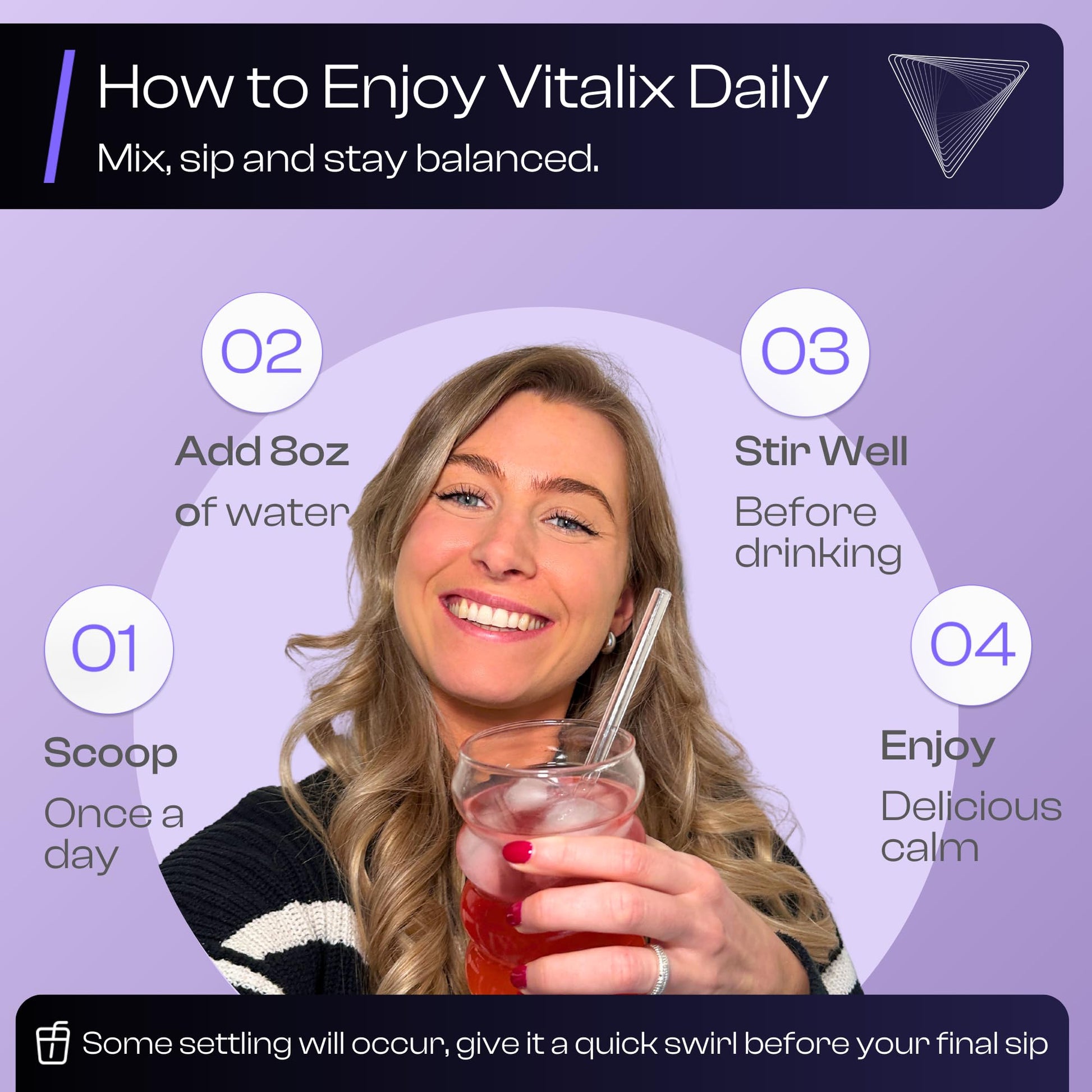NutraVōs Vitalix – Cortisol Reducer & Adaptogen Drink Mix with Ashwagandha KSM 66, Magnesium Glycinate 200mg, L-Theanine 200mg, Vitamin C 500mg & Electrolytes – Raspberry Lemonade – 30 Servings - OzHealthStandard