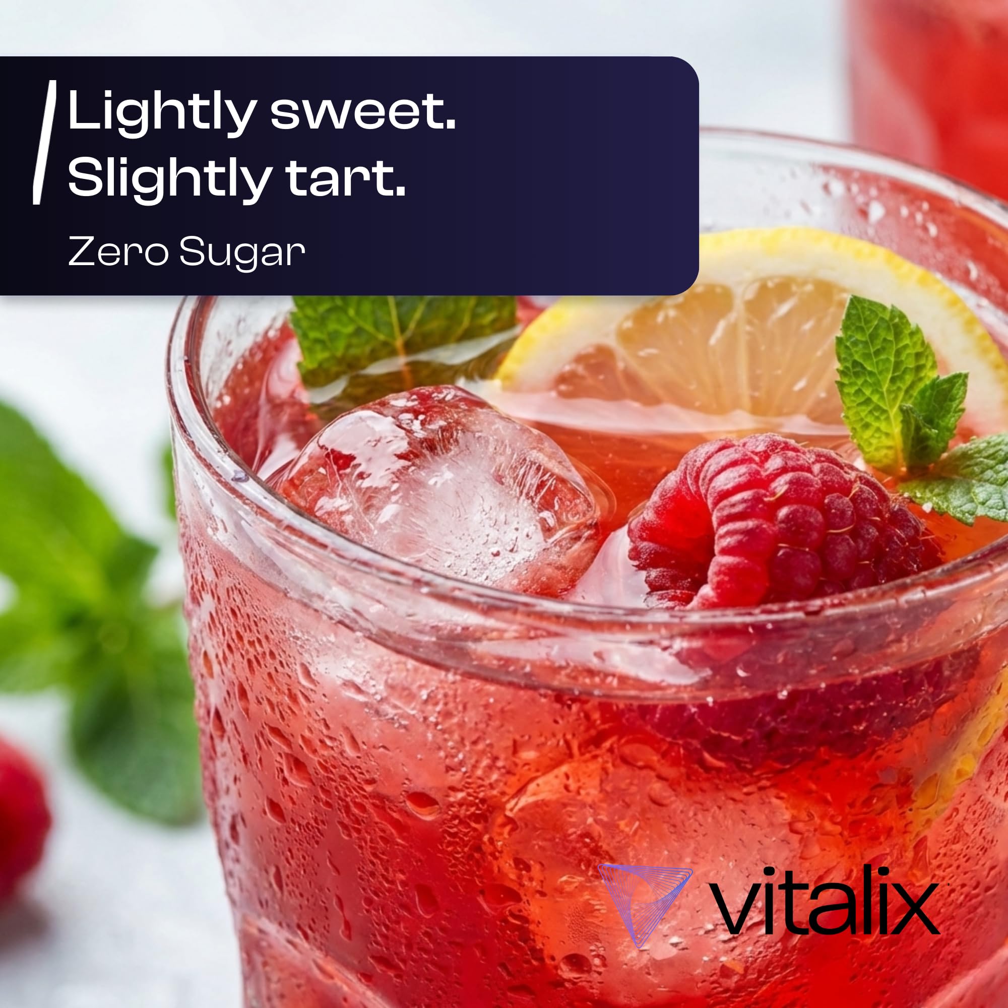 NutraVōs Vitalix – Cortisol Reducer & Adaptogen Drink Mix with Ashwagandha KSM 66, Magnesium Glycinate 200mg, L-Theanine 200mg, Vitamin C 500mg & Electrolytes – Raspberry Lemonade – 30 Servings - OzHealthStandard