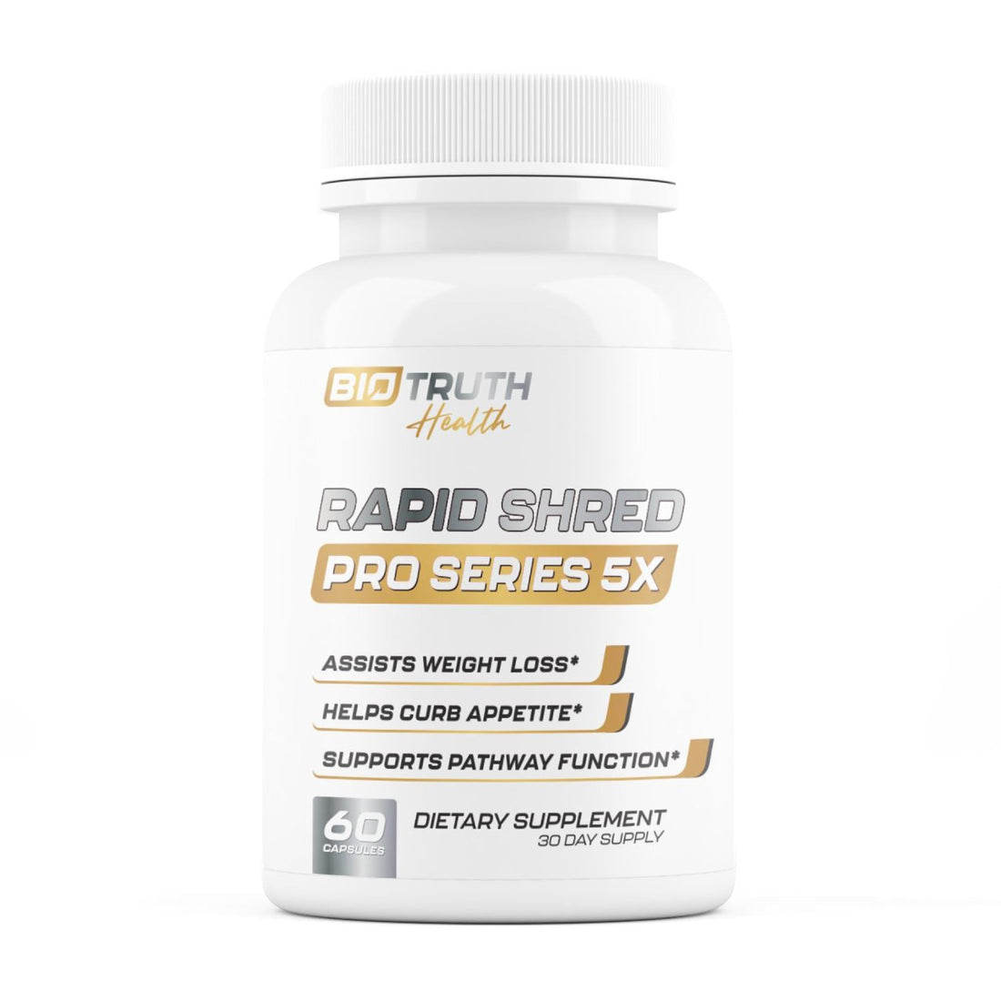 Nutrimend IQ Rapid Shred Pro Series 5X | Supports GLP-1 Pathway Function | Weight Loss Pills for Women & Fat Burner for Men + Appetite Suppressant Supplement - OzHealthStandard