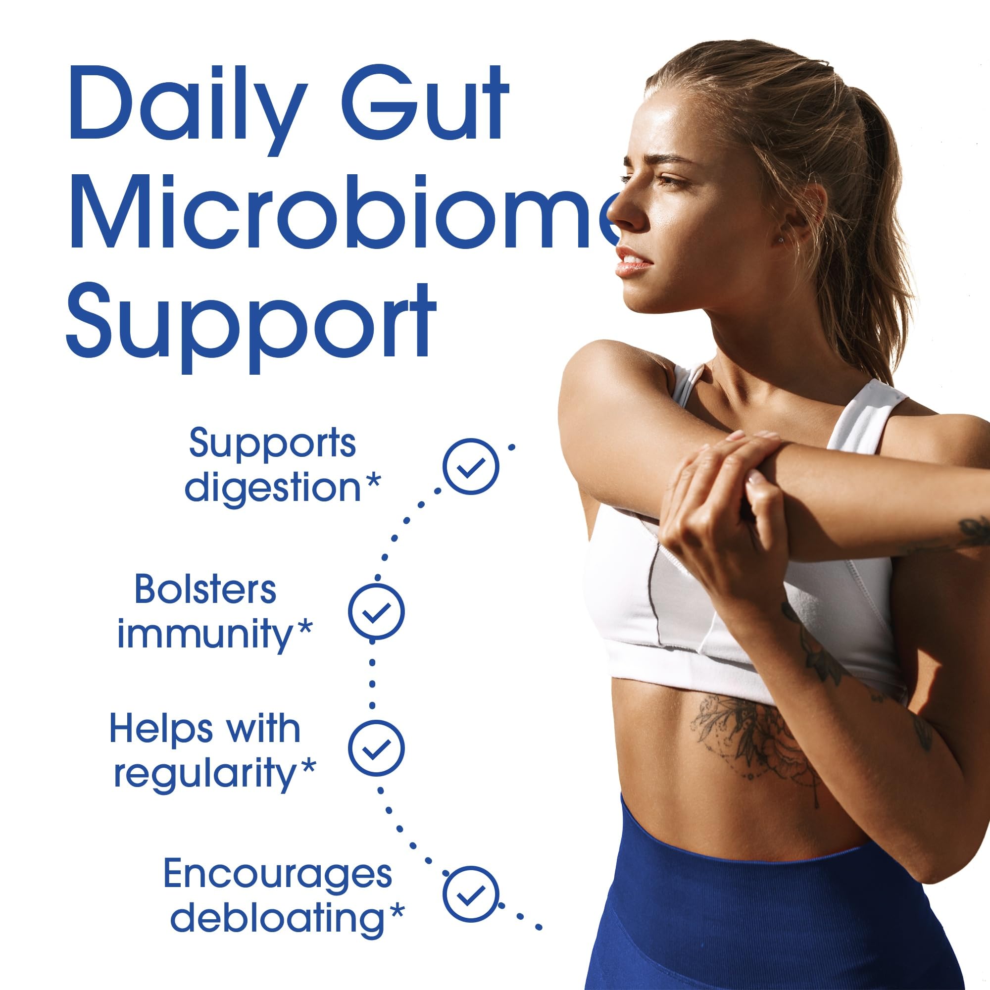 Nutrition Essentials Probiotics for Women and Men - with Lactase Enzyme and Prebiotic Fiber for Digestive Health - 80 Percent + More Potent Supplement - OzHealthStandard