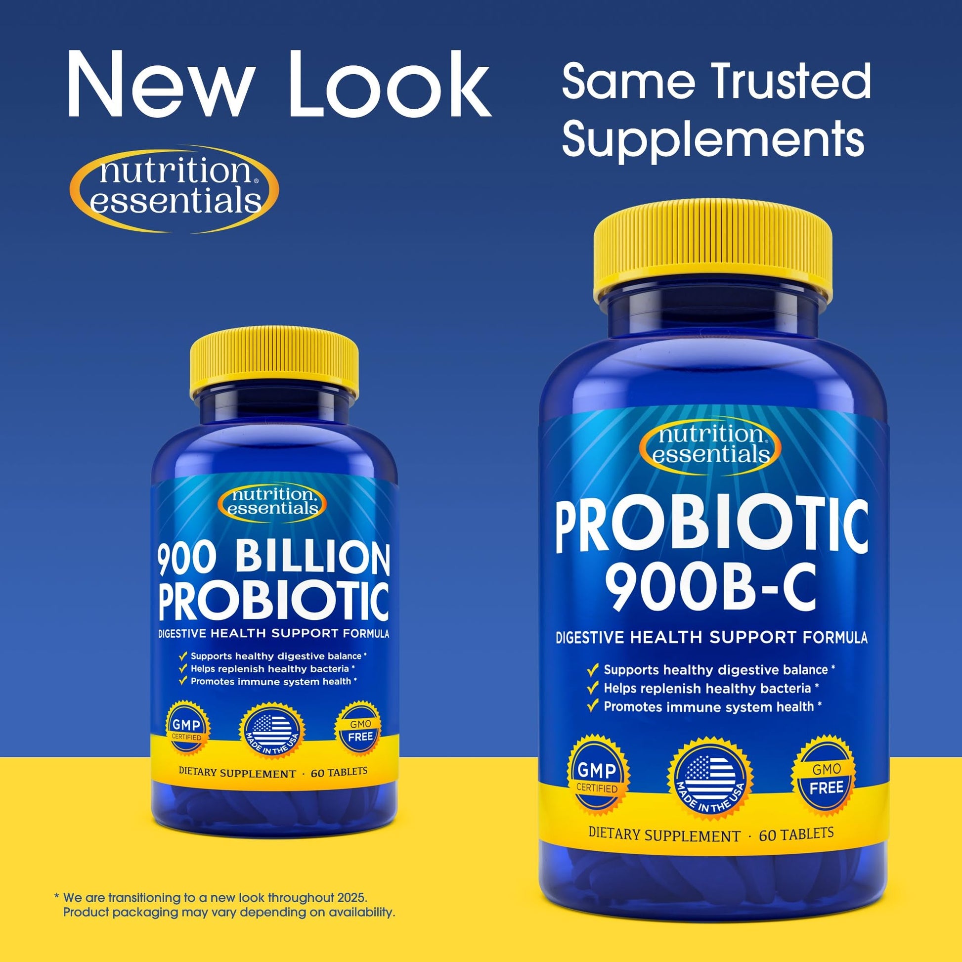 Nutrition Essentials Probiotics for Women and Men - with Lactase Enzyme and Prebiotic Fiber for Digestive Health - 80 Percent + More Potent Supplement - OzHealthStandard