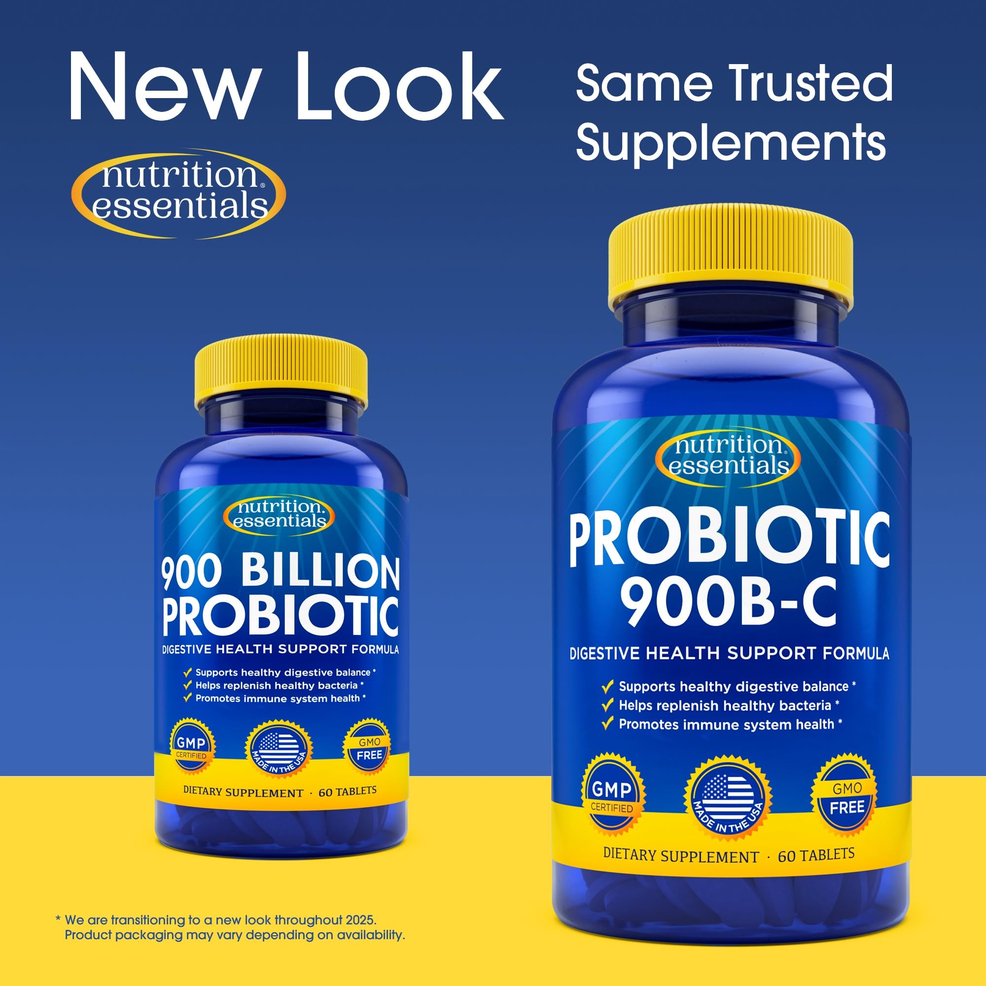 Nutrition Essentials Probiotics for Women and Men - with Lactase Enzyme and Prebiotic Fiber for Digestive Health - 80 Percent + More Potent Supplement - OzHealthStandard
