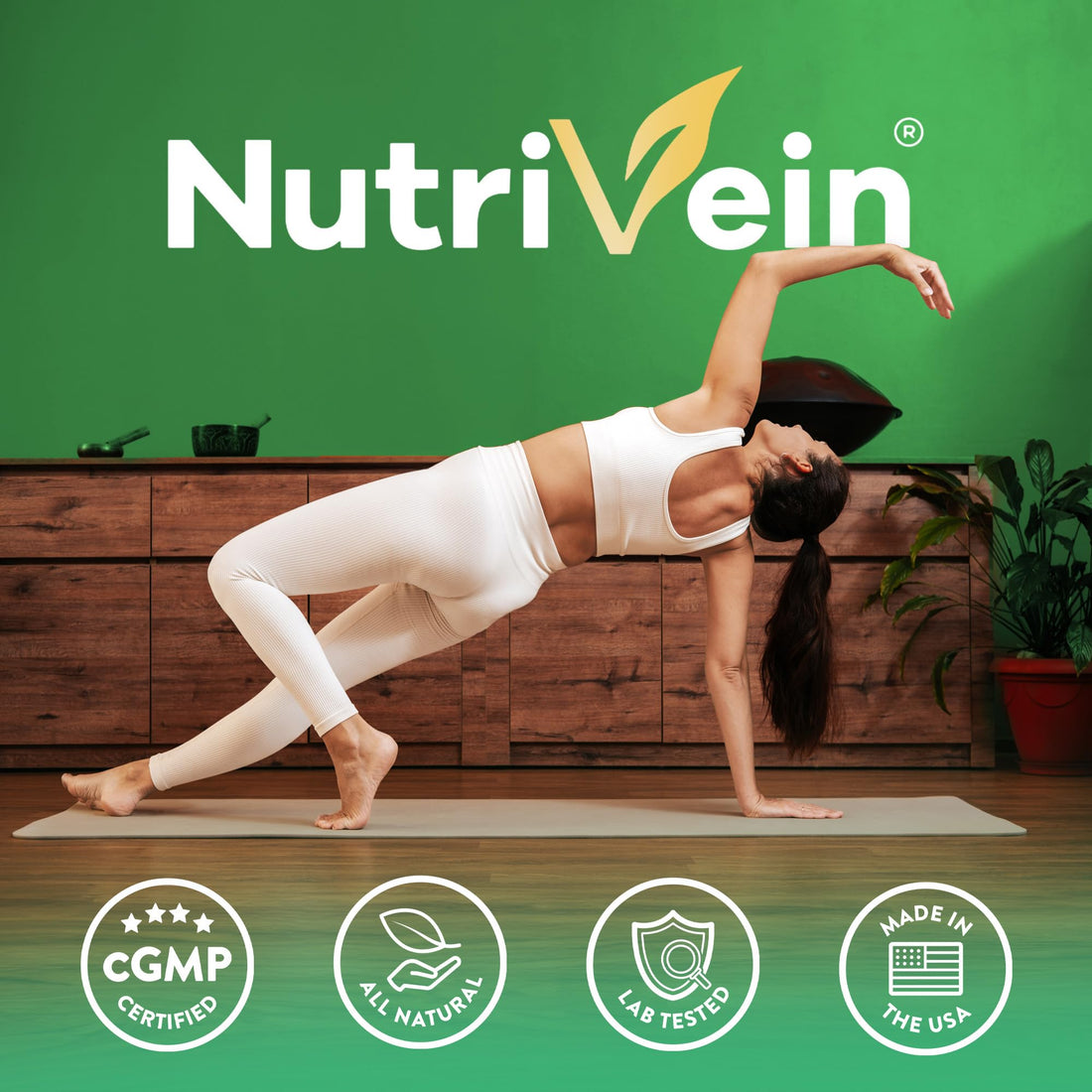 Nutrivein Premium Citrus Bergamot Supplement 1400mg 25:1 Bergamia Extract - 60 Day Supply (120 Capsules): Powerful Italian Citrus Bergamot 1400 mg+ - OzHealthStandard