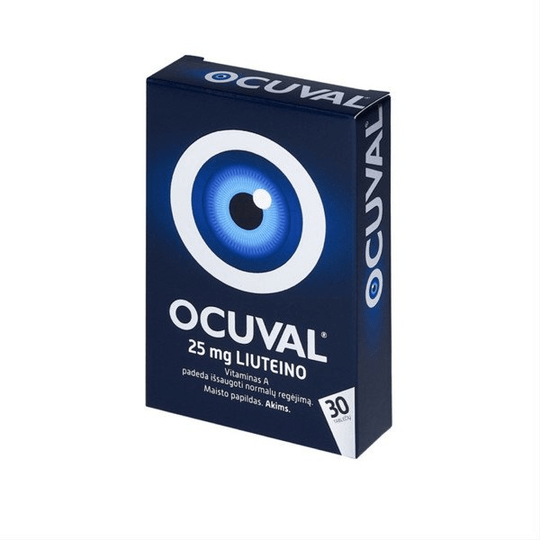 OCUVAL 30 Tablets Vision Eye Health Supplement - OzHealthStandard