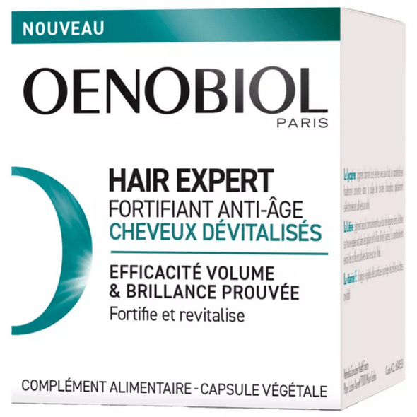 Oenobiol Hair Expert Fortifying Anti-Aging Devitalized Hair Capsules - OzHealthStandard